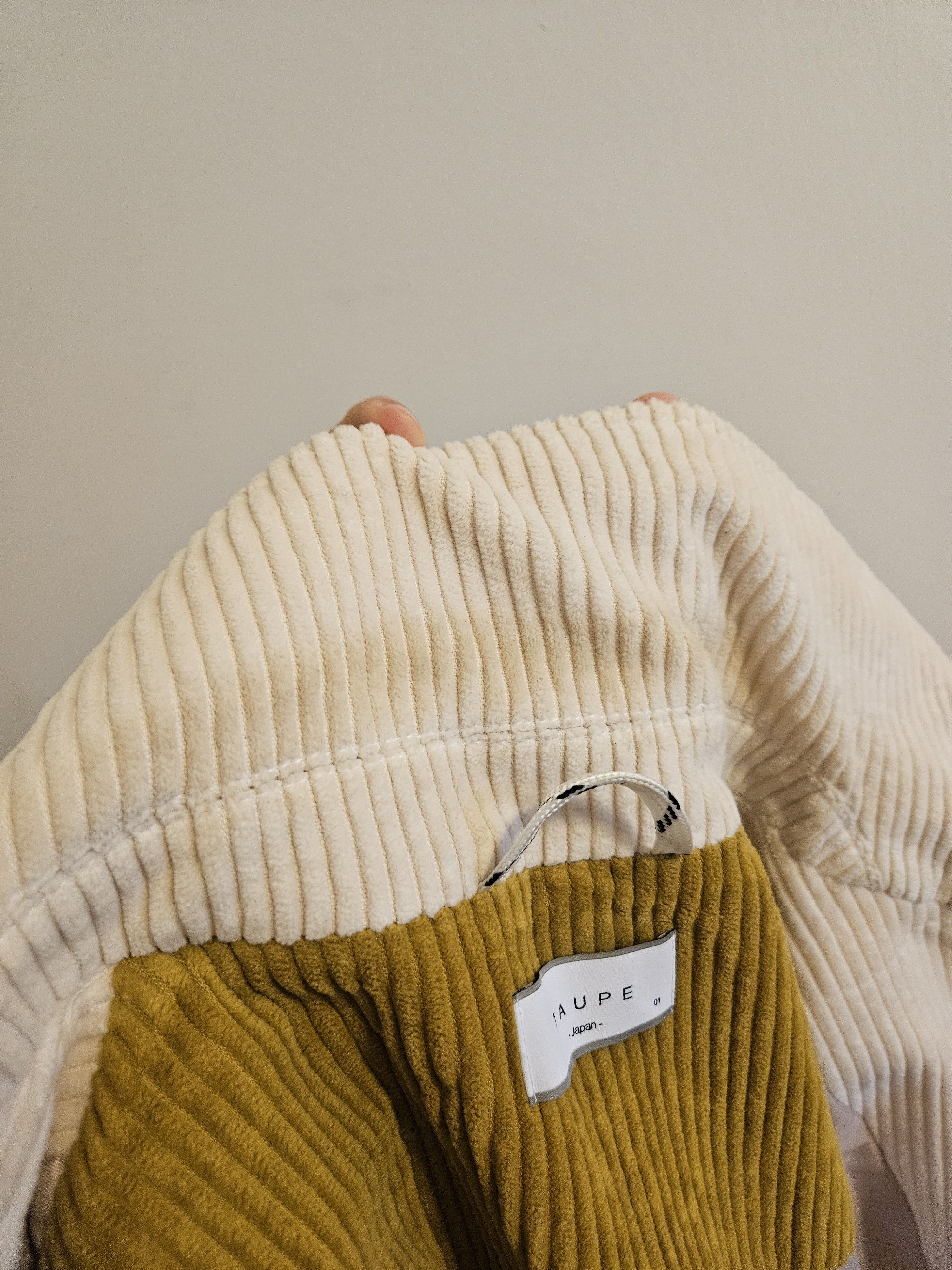 Japanese Brand Taupe Japanese Creme Corduroy Jacket Size US L / EU 52-54 / 3 - 9 Thumbnail