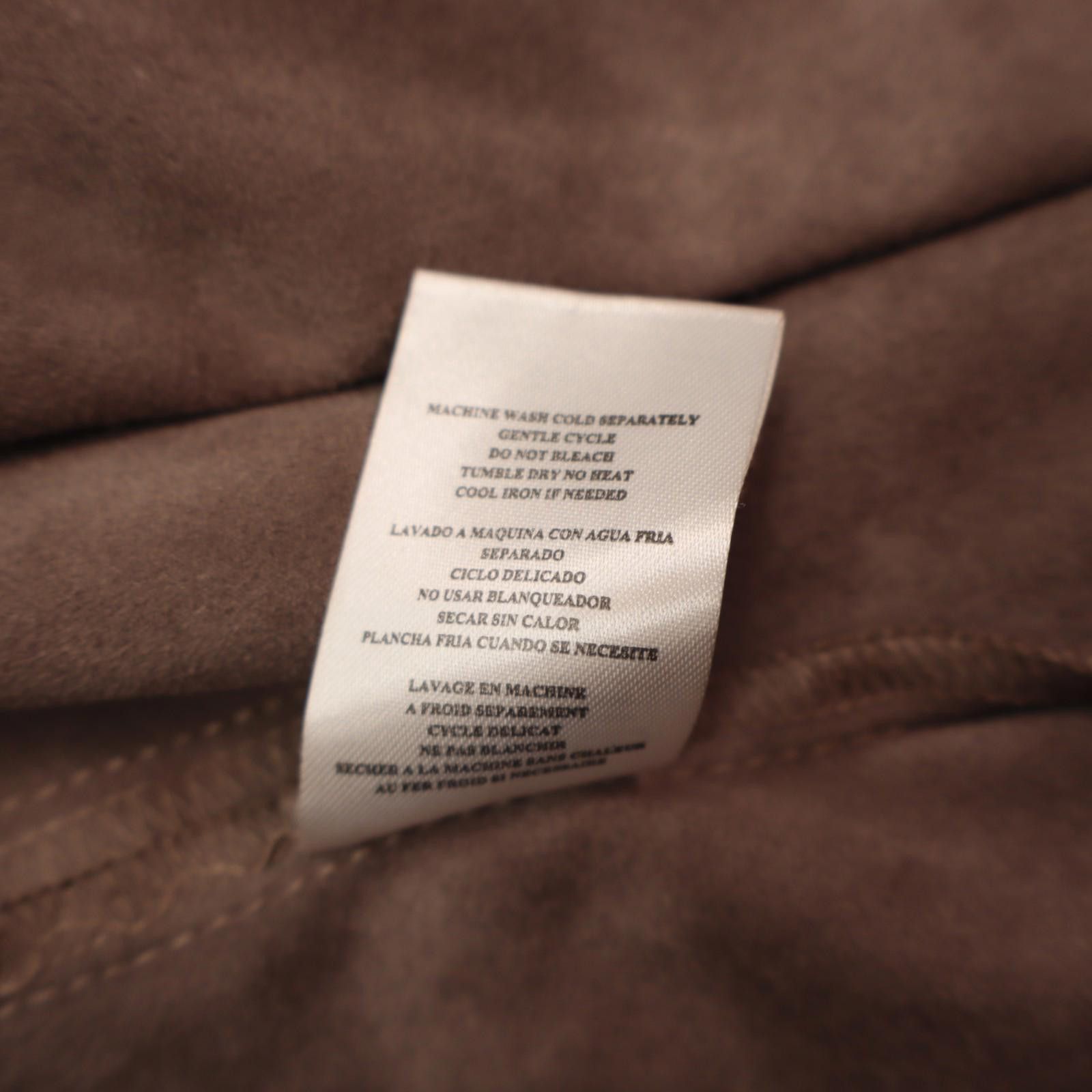 Other KUT Brown Tayanita Faux Suede Jacket OpenFront Draped Medium Size M / US 6-8 / IT 42-44 - 8 Thumbnail