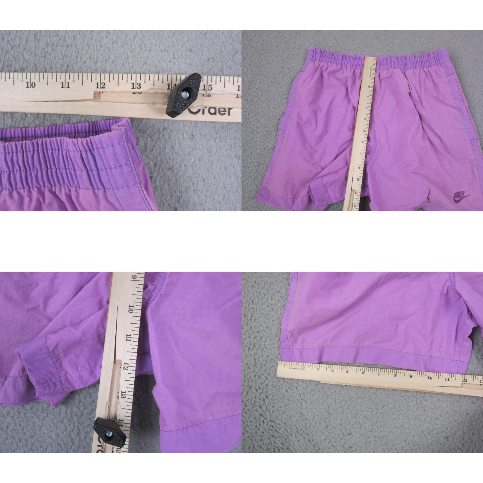 Nike Nike Shorts Womens Small S Purple Athletic Stretch Running Training Ladies Size 28" / US 6 / IT 42 - 8 Thumbnail