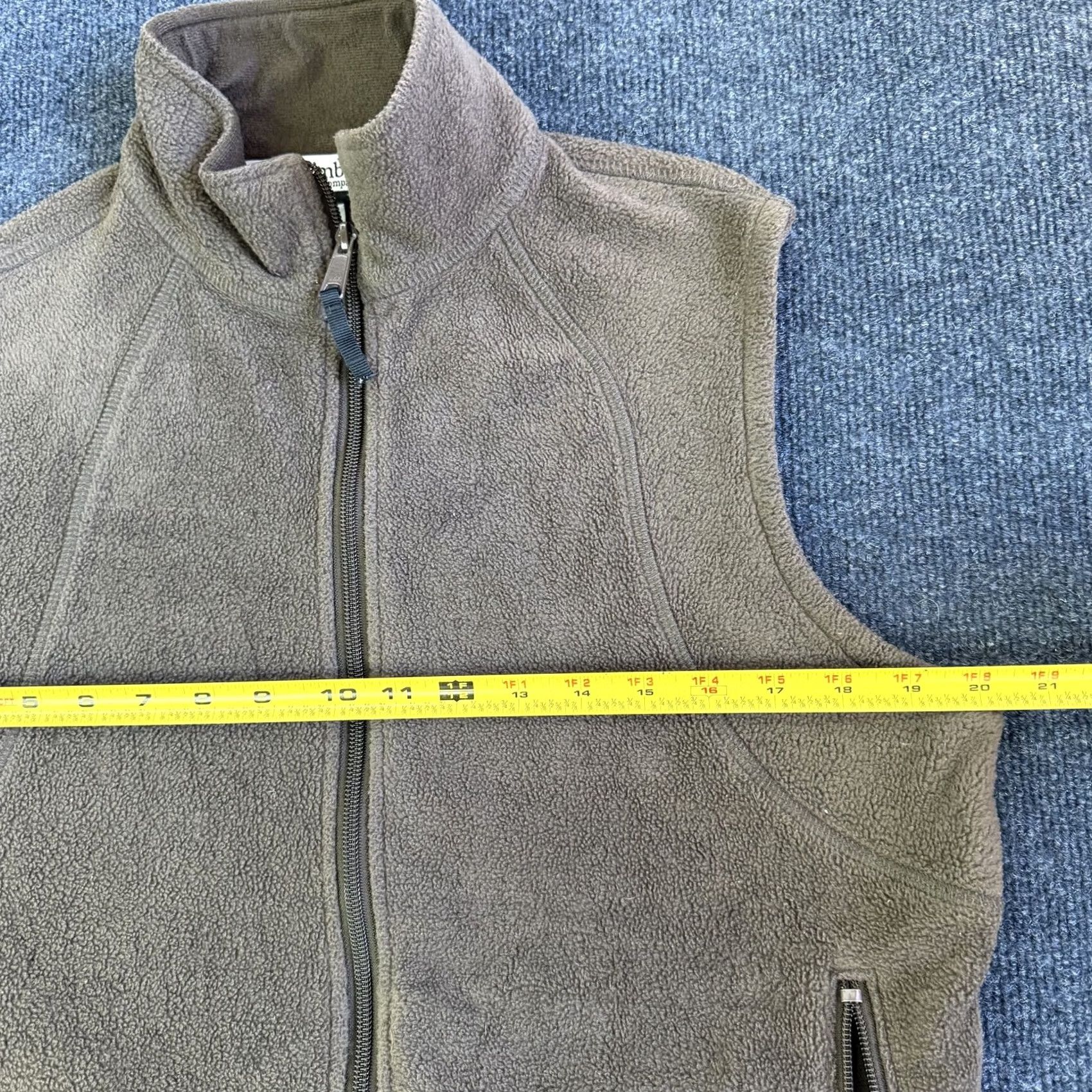 Vintage Columbia Vest Womens Medium Brown Fleece Full Zip Collared Pockets Outdoor Size M / US 6-8 / IT 42-44 - 5 Thumbnail