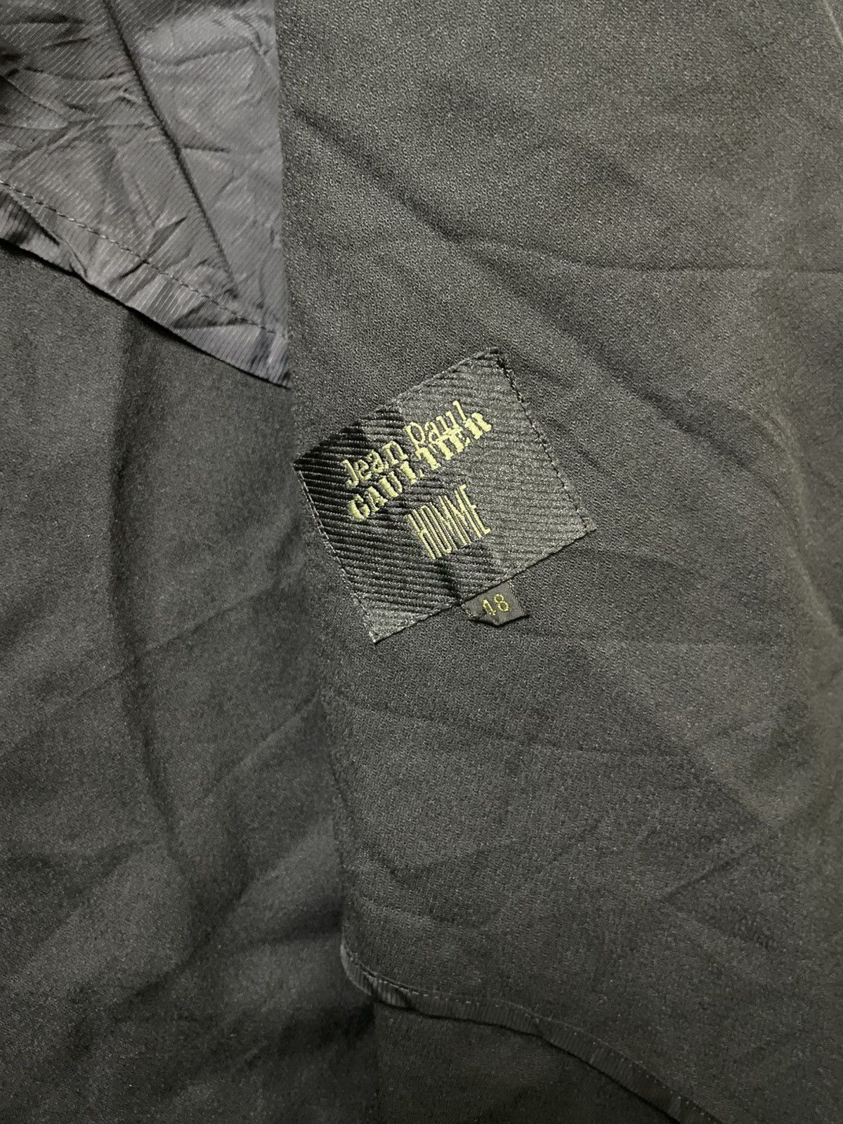 Jean Paul Gaultier Vtg Jean Paul Gaulitter Coat Size 48R - 3 Thumbnail