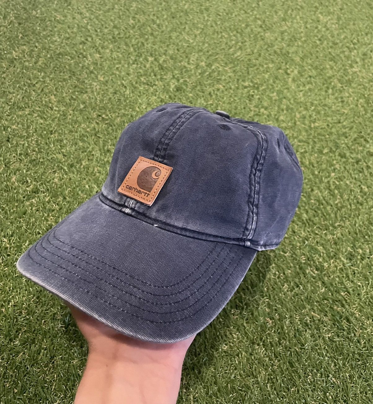 Carhartt × Vintage Vintage Cathartt cap distressed Size ONE SIZE - 1 Thumbnail