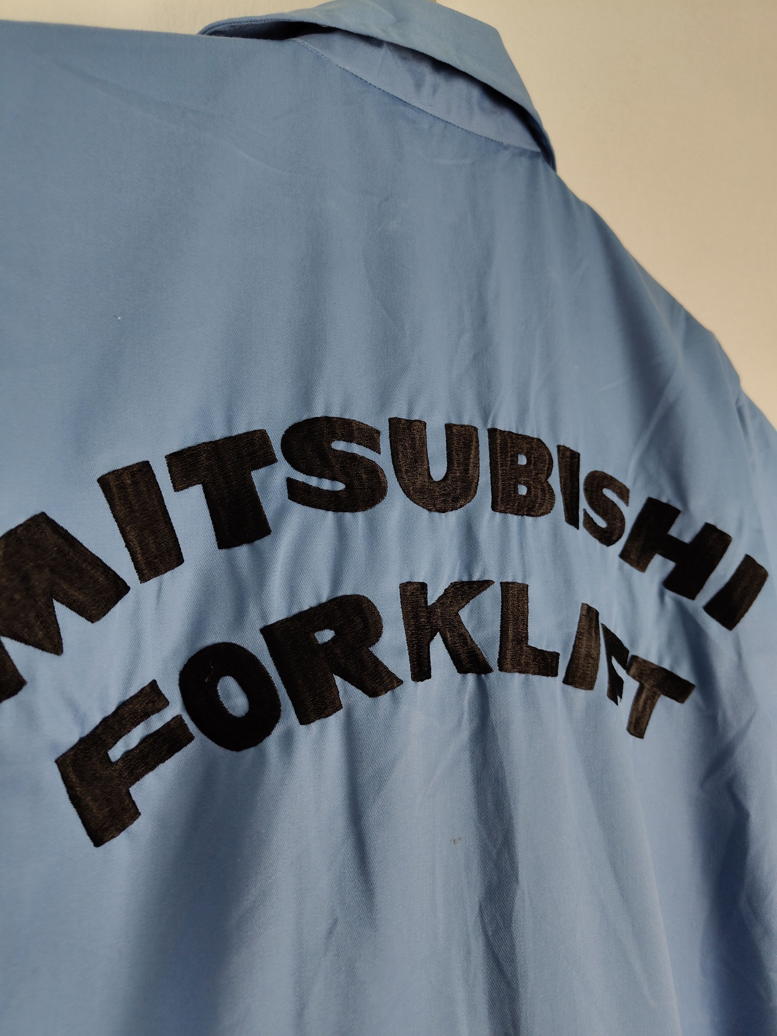 Japanese Brand × Vintage Vintage Mistubishi Forklift Work wear Coverall Size US 32 / EU 48 - 11 Thumbnail