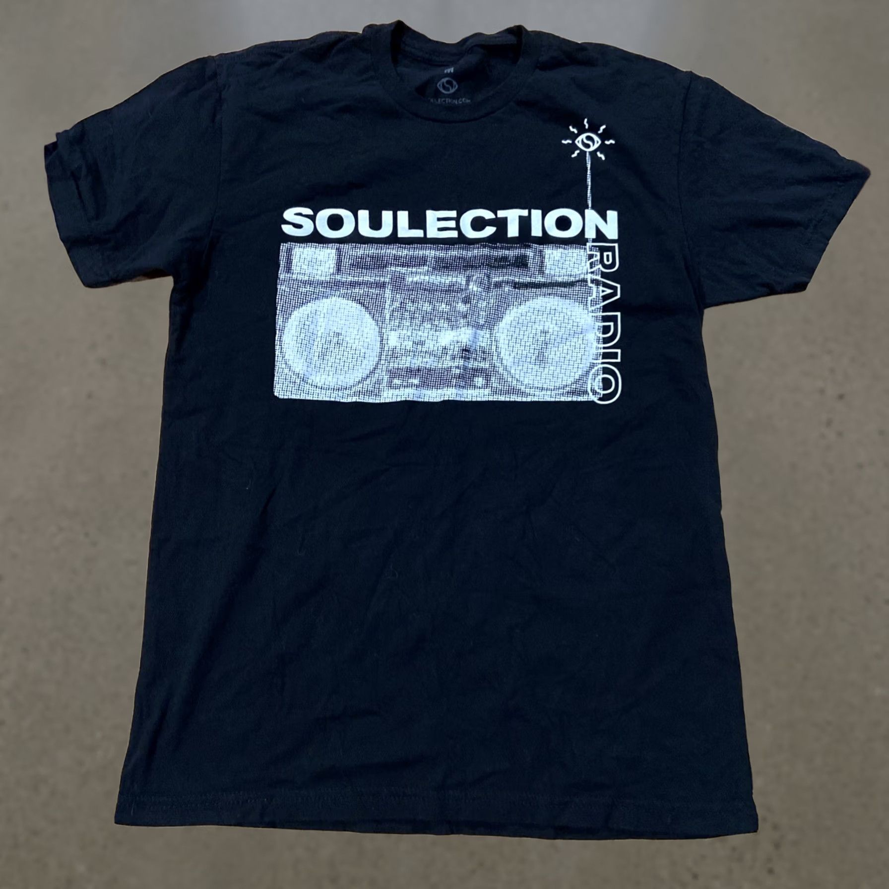 Vintage Soulection Graphic T-Shirt Men M Black Future Beats Shirt Size US M / EU 48-50 / 2 - 1 Thumbnail