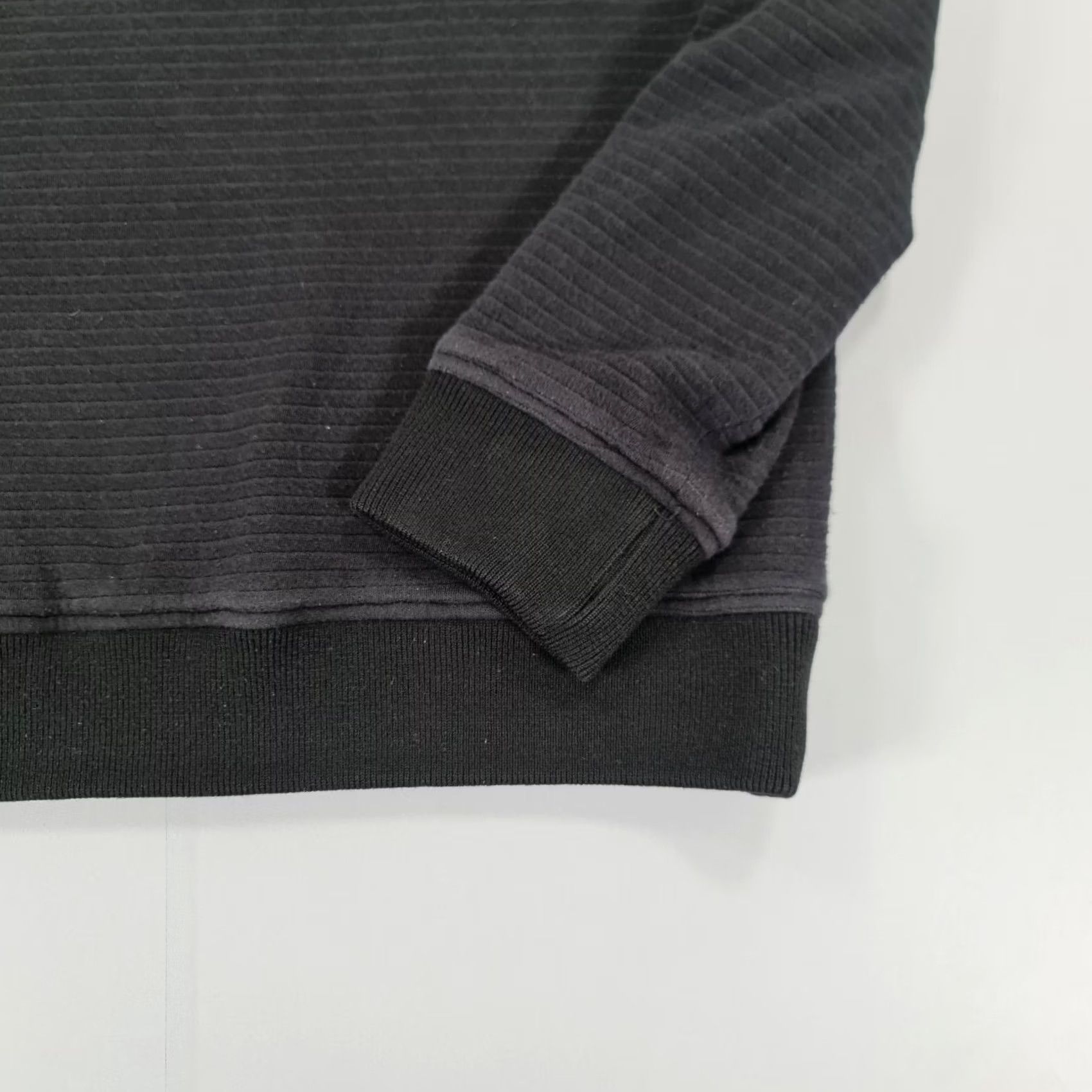 Alexander Wang Alexander Wang Womens Sweatshirt Black Small Cotton Blend Crew Sweater Size S / US 4 / IT 40 - 5 Thumbnail