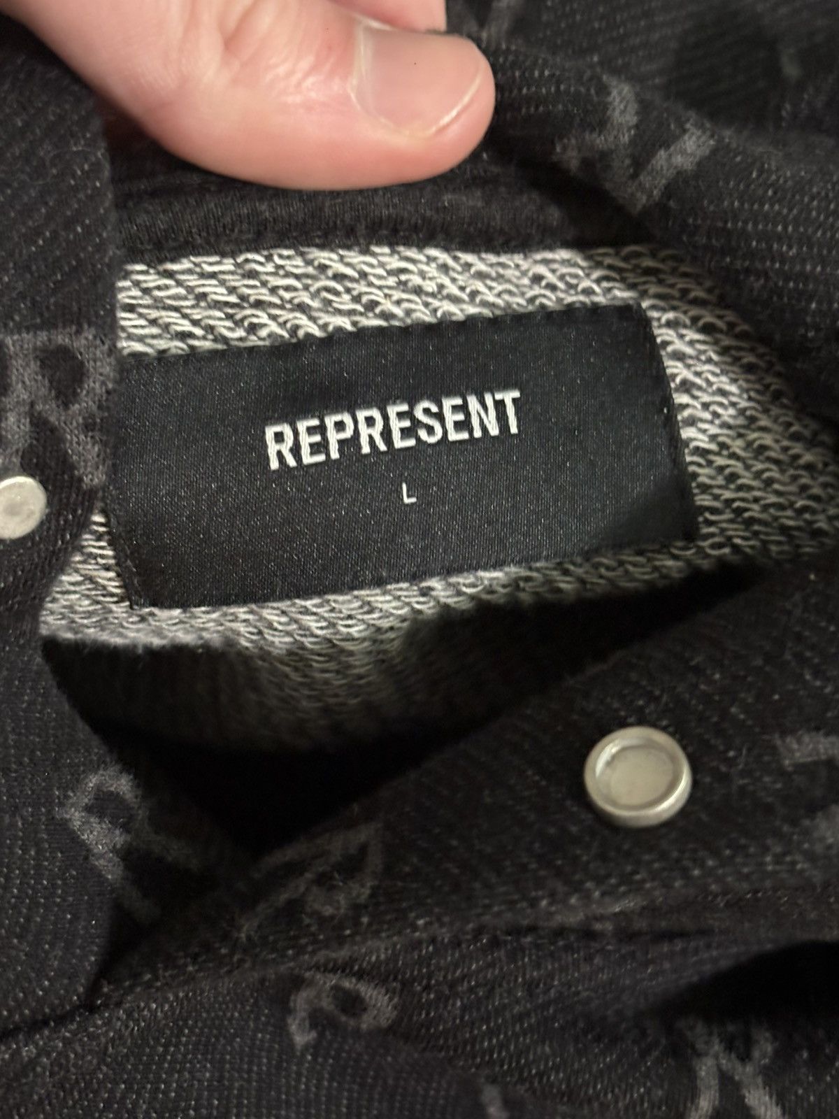 Represent Clo. Represent All Over Hoodie Size US L / EU 52-54 / 3 - 3 Thumbnail
