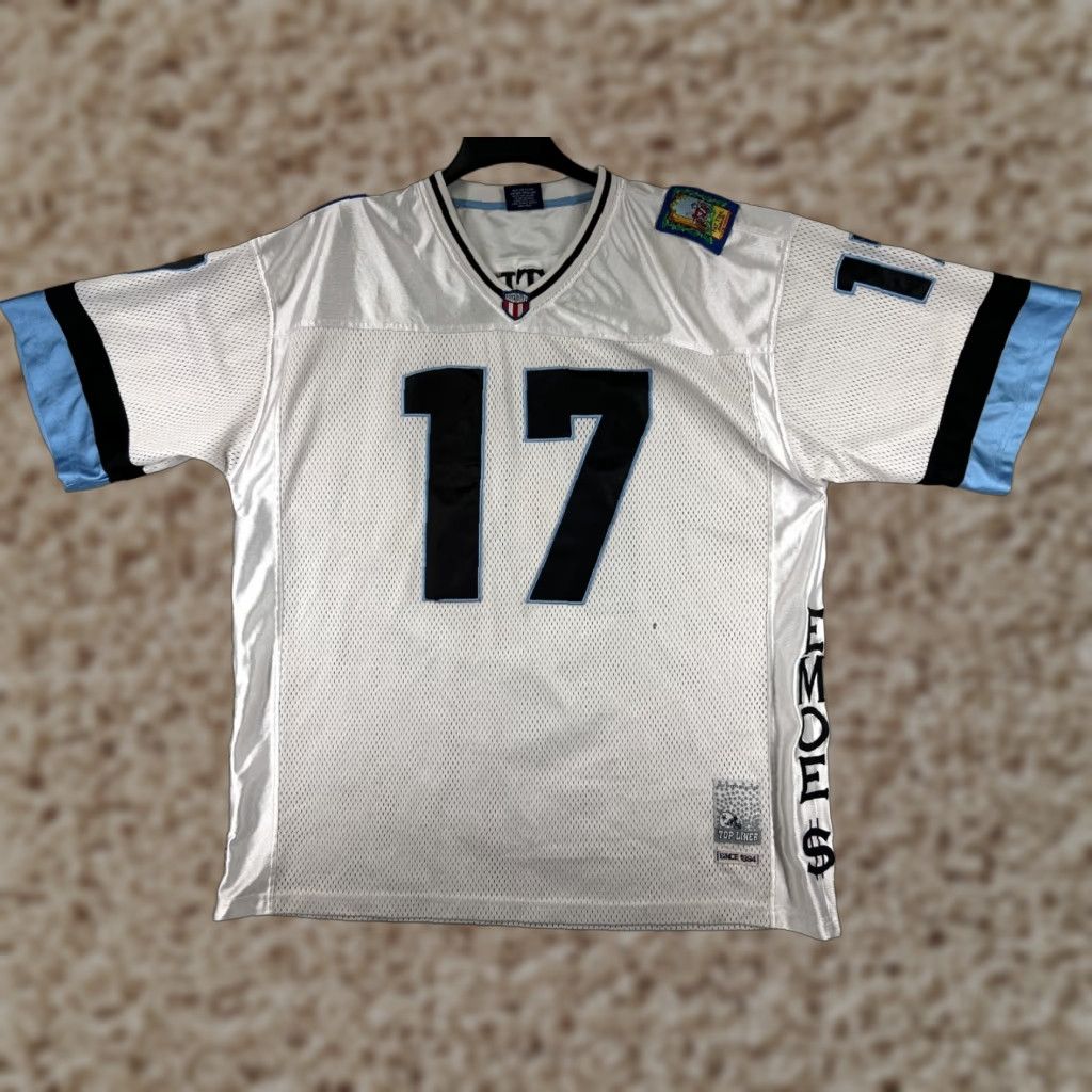 Vintage VINTAGE DELF Jerseys Adult 3XL White Nike Shirt? Size ONE SIZE - 1 Thumbnail