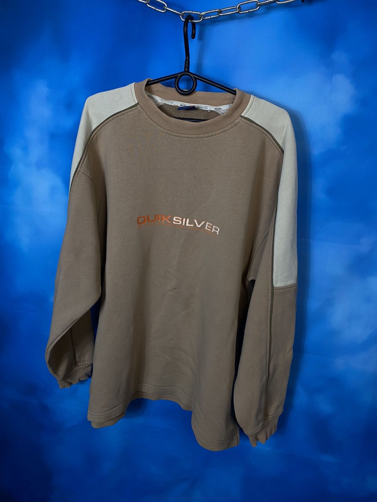 Quiksilver × Vintage ❗️Quiksilver centre logo vintage sweatshirt Size US M / EU 48-50 / 2 - 2 Thumbnail