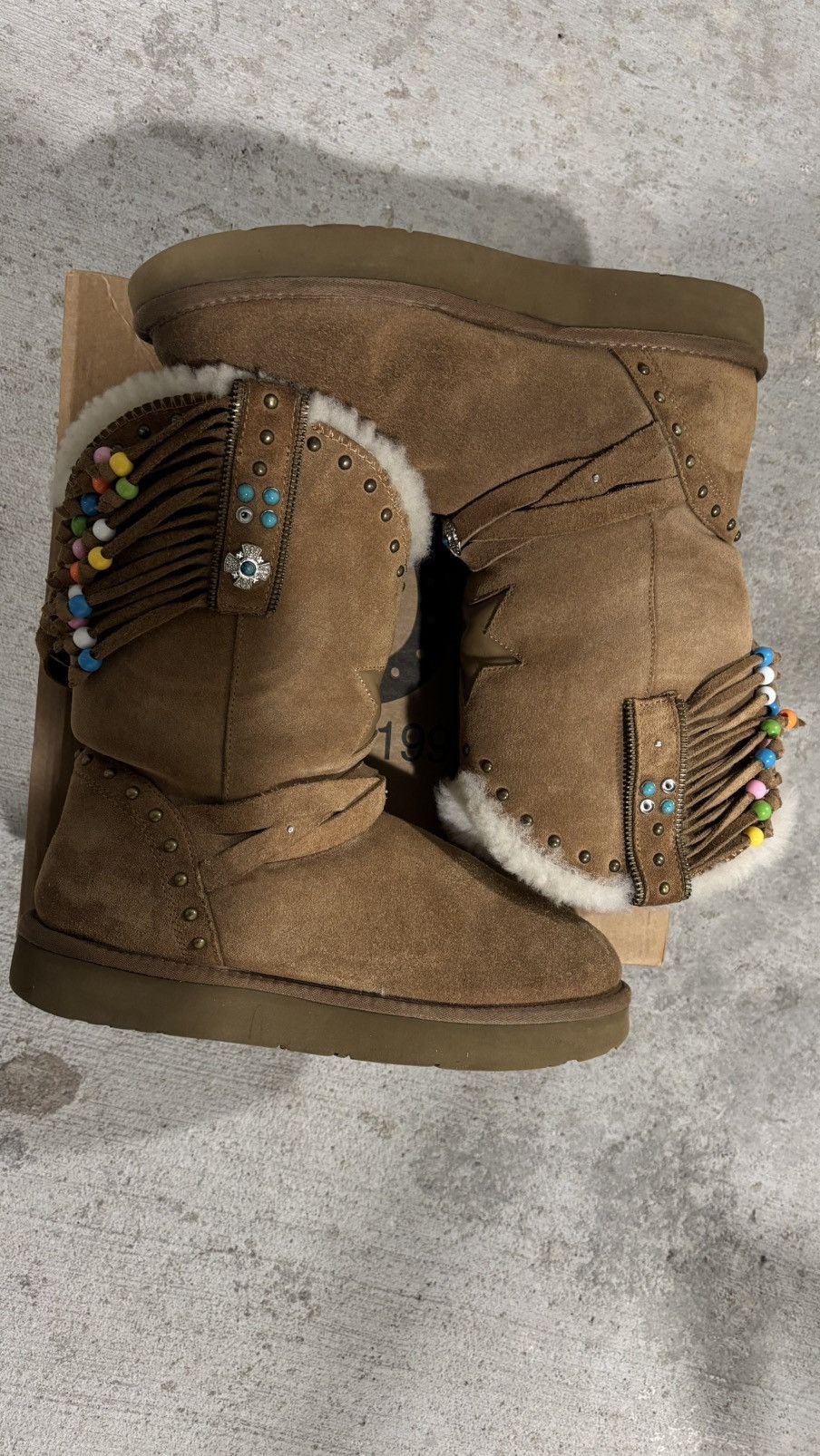1199 Bazo 1199 Ugg Cowboy Boots Size US 10 / EU 43 - 11 Thumbnail