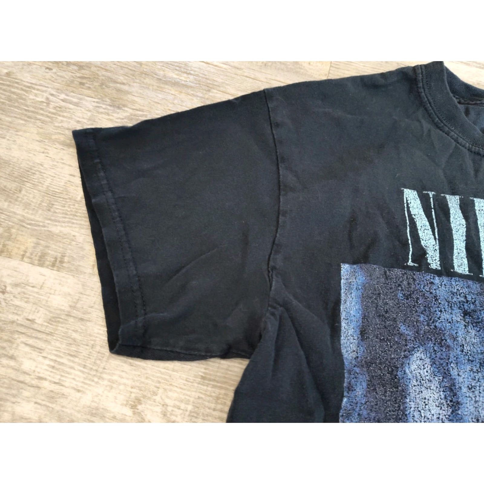 Vintage VINTAGE Nirvana Graphic Tee Shirt Adult Medium Black 2000s Grunge Kurt Cobain 90s Alternative Rock Size US M / EU 48-50 / 2 - 5 Thumbnail