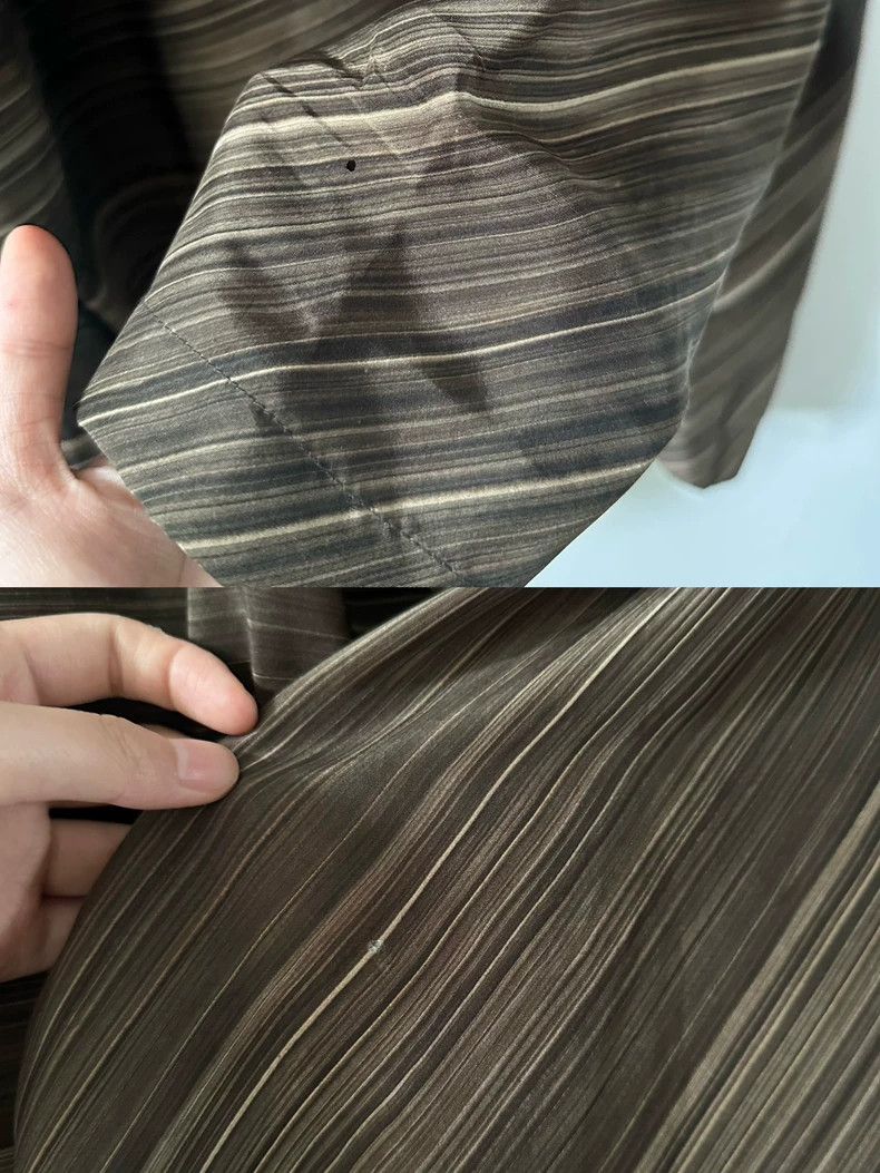 Other Issey Miyake/三宅一生 Brown pleated shirt Size M / US 6-8 / IT 42-44 - 9 Thumbnail