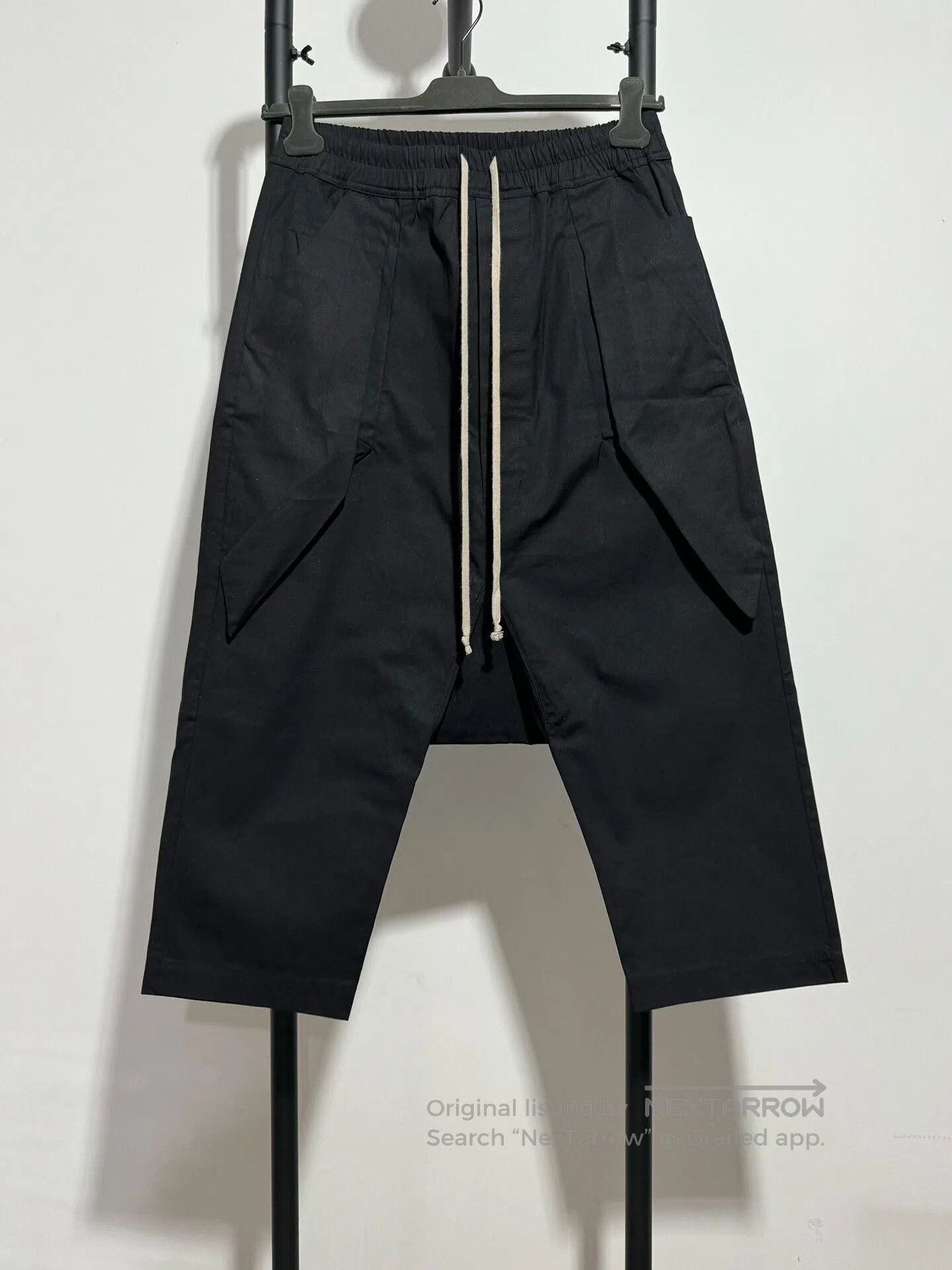 Rick Owens rick owens black cropped pants. Size US 38 / EU 54 - 1 Thumbnail