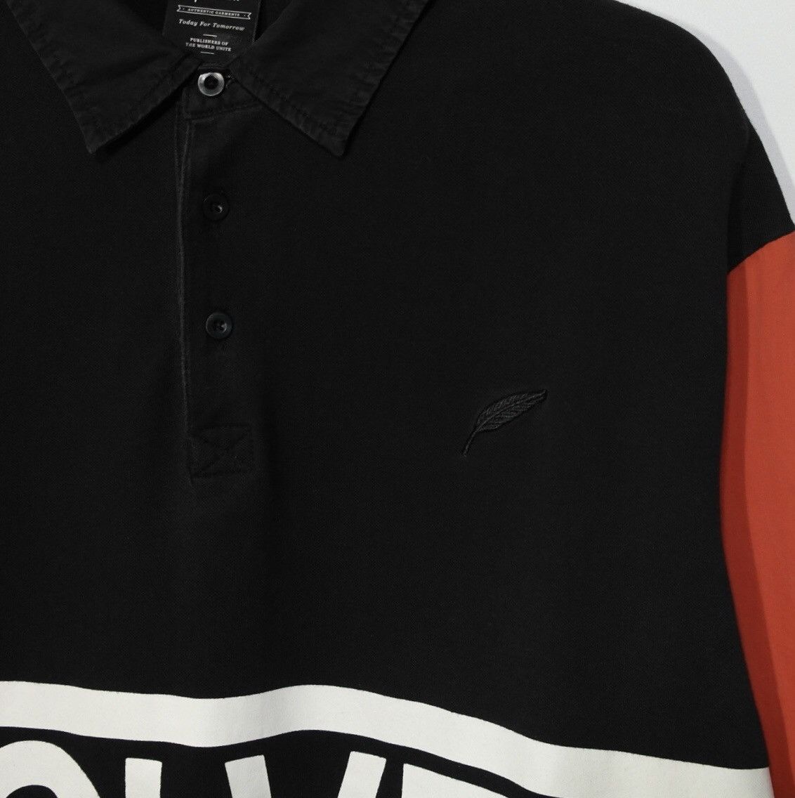 Publish Publish Long Sleeve Rugby Polo Shirt Mens Sz L Size US L / EU 52-54 / 3 - 5 Thumbnail