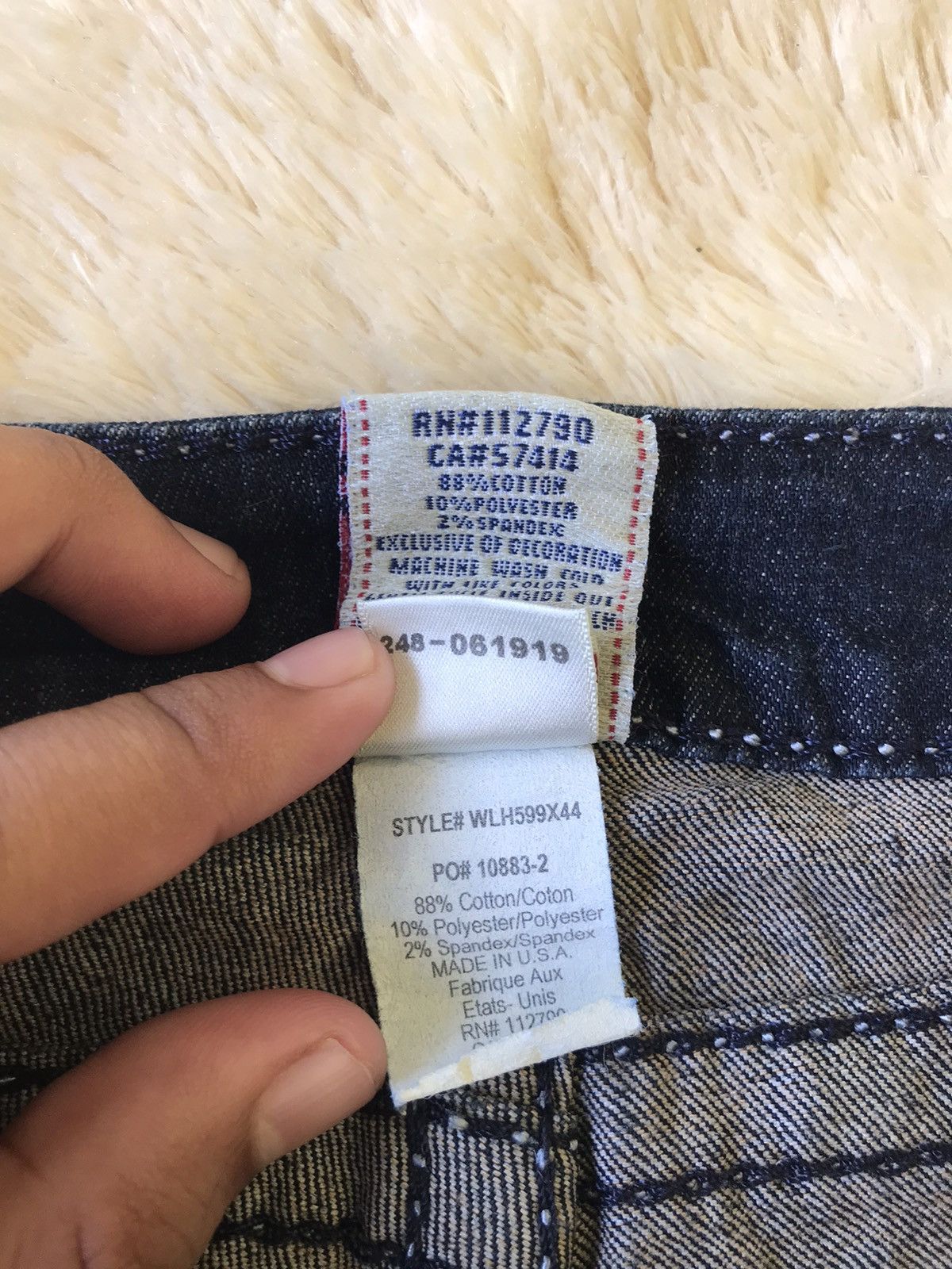 True Religion True Religion Made in USA Vintage Skinny Jeans Navy Size 27" / US 4 / IT 40 - 9 Thumbnail