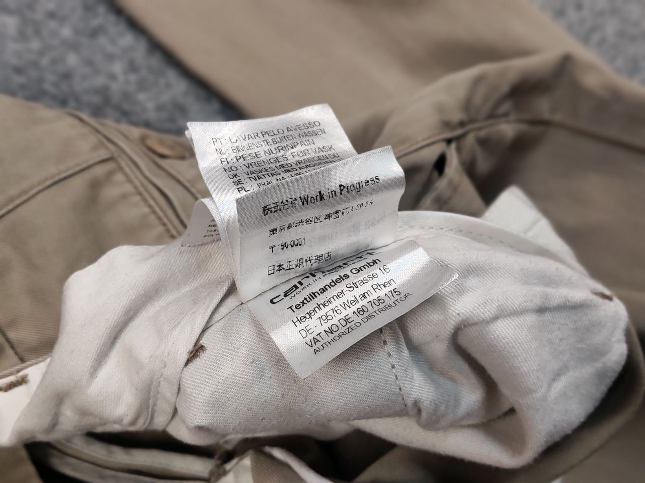 Carhartt Vintage Carhartt Logo Johnson beige Canvas Trouser Pants Size US 32 / EU 48 - 18 Thumbnail