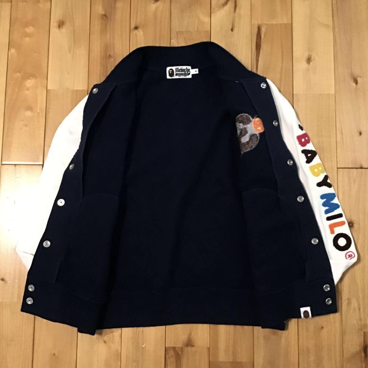 Bape × Nigo BAPE Milo sweat varsity jacket a bathing ape NIGO Size US S / EU 44-46 / 1 - 7 Thumbnail