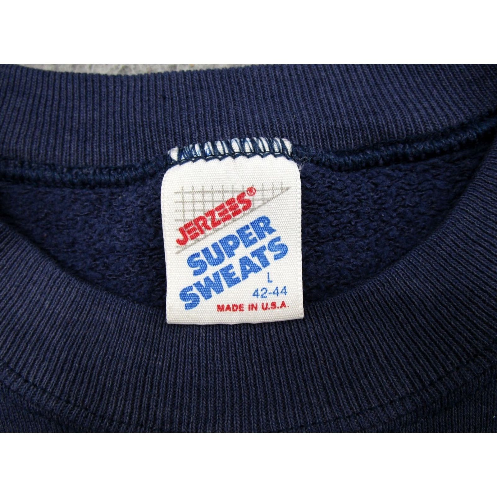 Jerzees Vintage St Olaf College Iowa Pullover Sweatshirt Blue L Men 90s Hoodie Shirt Warmth Read Size US L / EU 52-54 / 3 - 3 Thumbnail