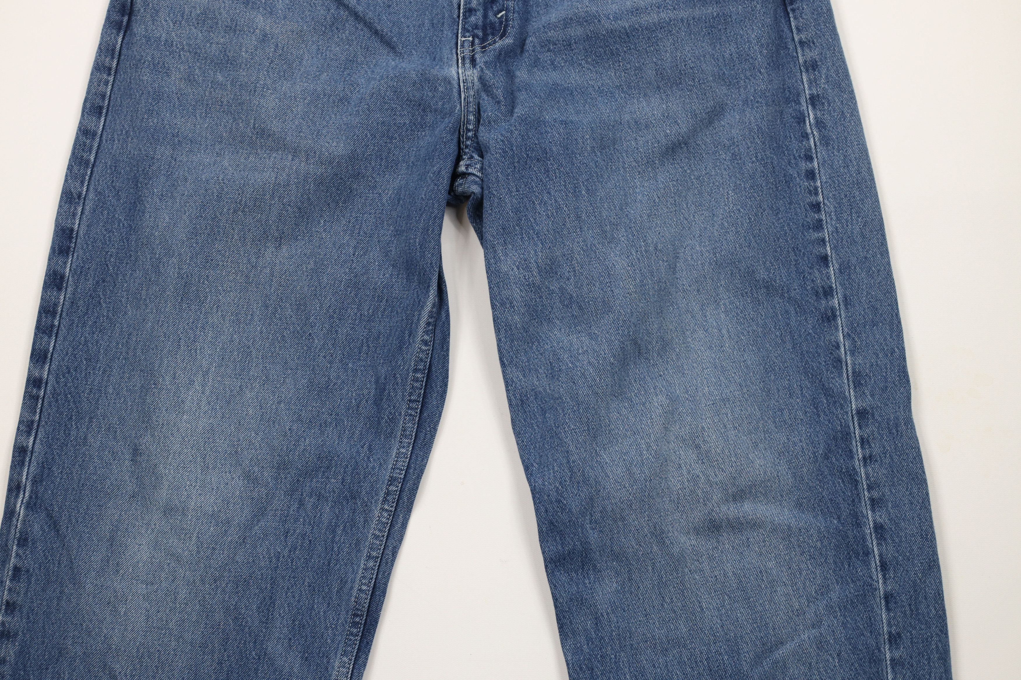 Vintage Y2K Levis SilverTab Loose Wide Leg Denim Jeans Blue