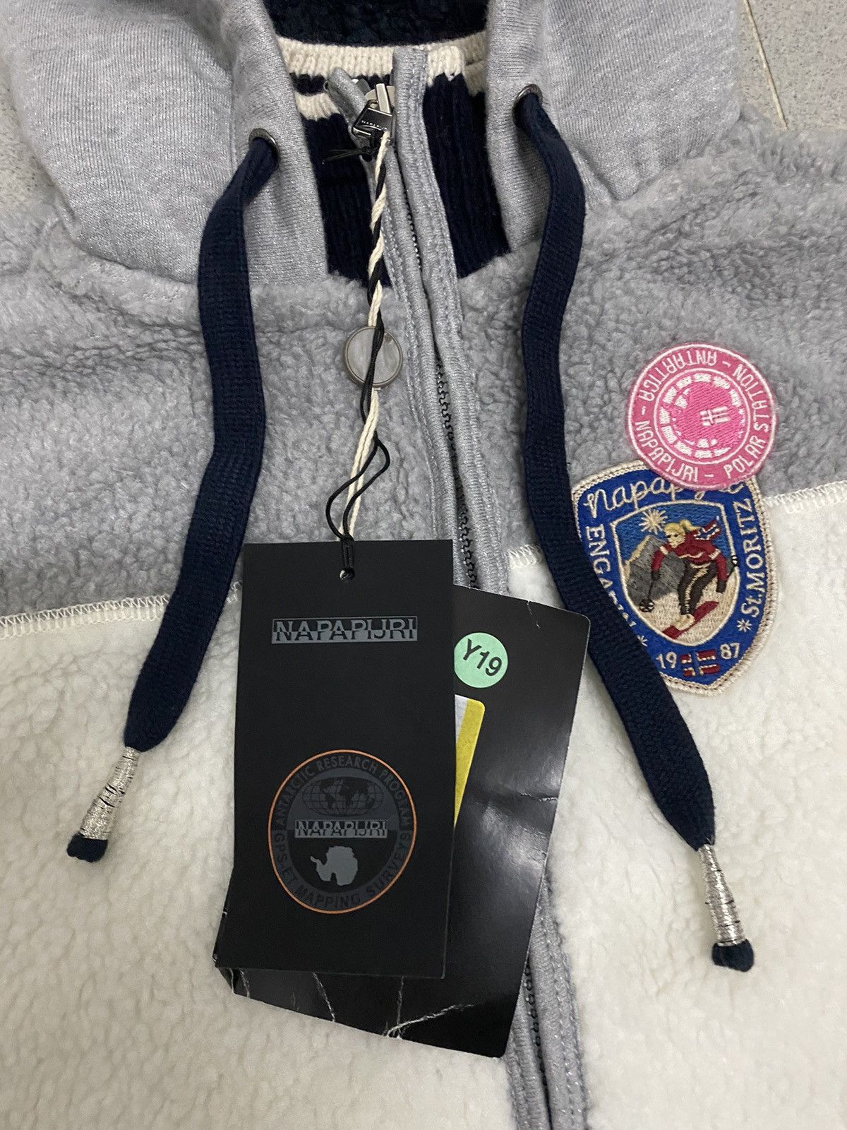 Japanese Brand × Napapijri × Vintage Vintage Napapijri Sherpa Outdoor Jacket Size US M / EU 48-50 / 2 - 9 Thumbnail