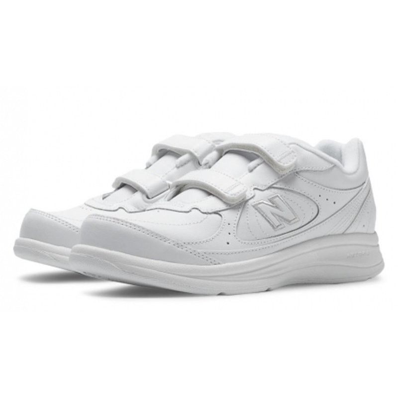 New Balance New Balance Leather Walking Sneakers White Women's Size US 8 Size US 8 / IT 38 - 1 Thumbnail