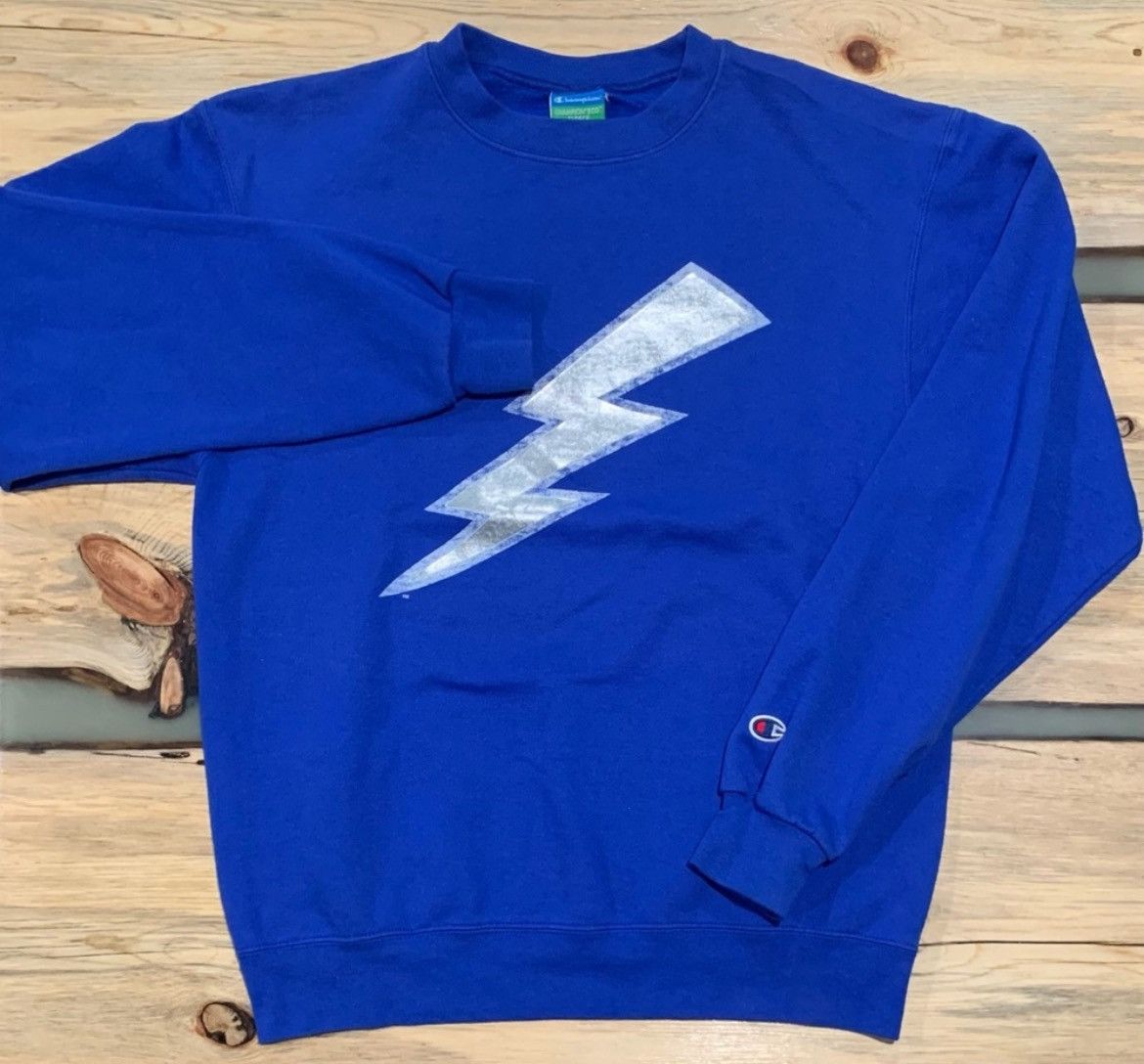 Champion Vintage 90’s Air Force Falcons Lightning Bolt Champion Crew ...