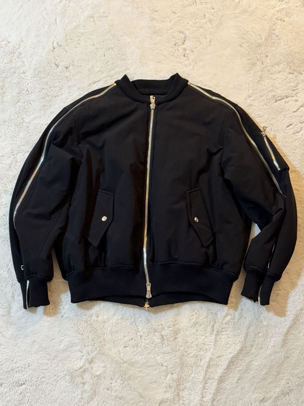 Rta RtA Isaac Zipper Bomber Jacket Size US S / EU 44-46 / 1 - 1 Thumbnail