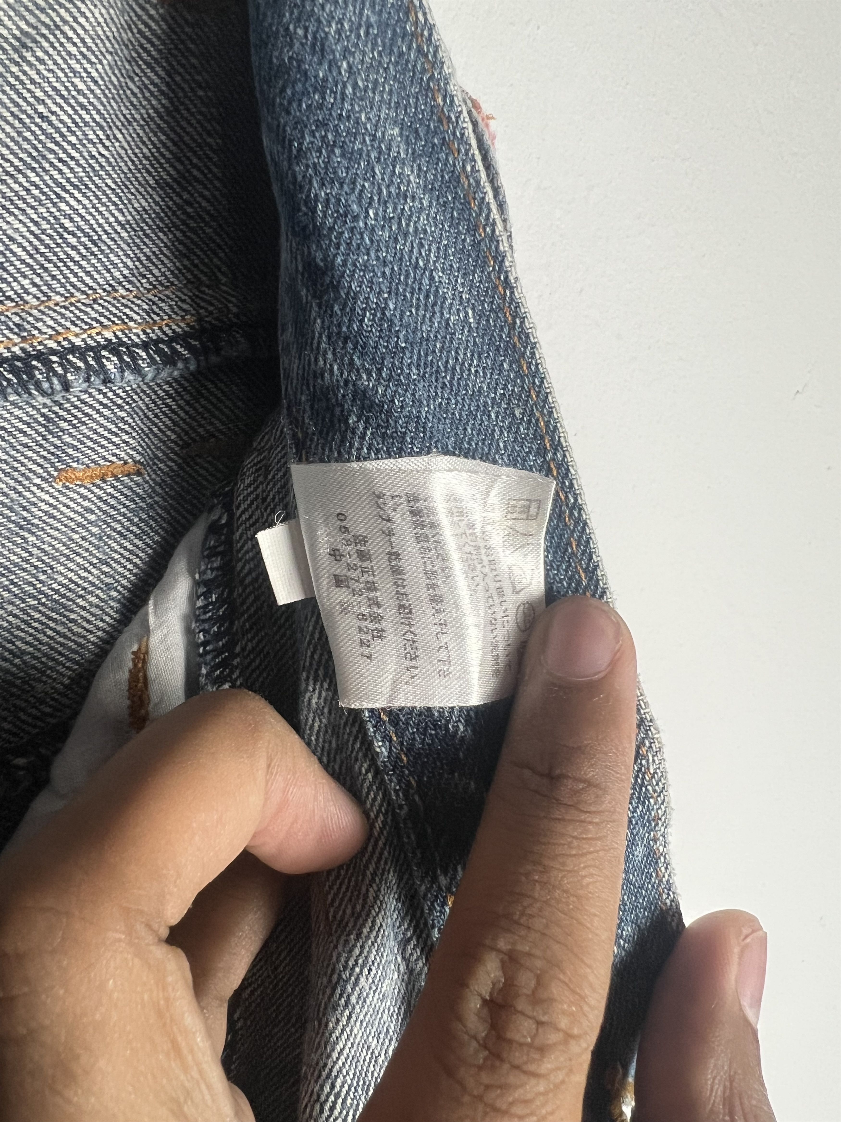 Unsound Rags Nylaus Double Waist Distressed Clawmark Denim Jeans Size US 30 / EU 46 - 19 Thumbnail