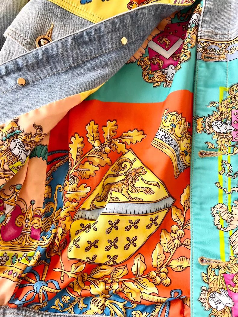 Other Versace Four-piece denim jacket Size US S / EU 44-46 / 1 - 4 Thumbnail