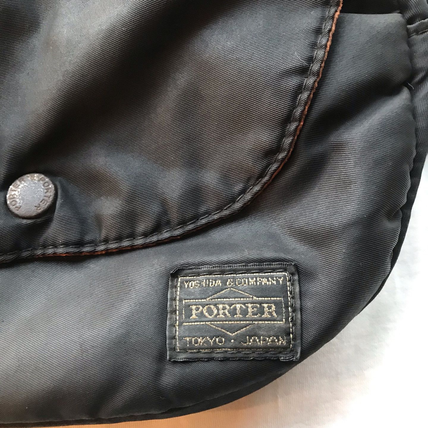 Porter Vintage Porter tanker body small Bag oval bags Orange inner Size ONE SIZE - 2 Thumbnail