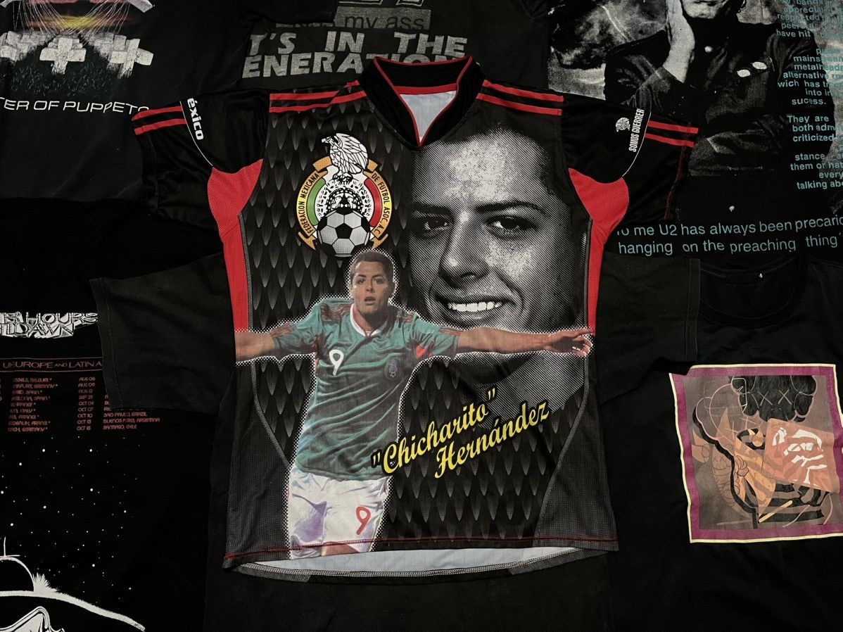 Mexicana Jersey Bootleg Mexico Chicharito Hernandez Size US XL / EU 56 / 4 - 1 Thumbnail