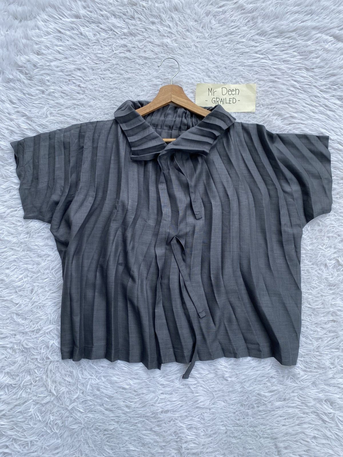 Issey Miyake Rare Issey Miyake IM Pleated Blouse Size M / US 6-8 / IT 42-44 - 4 Thumbnail
