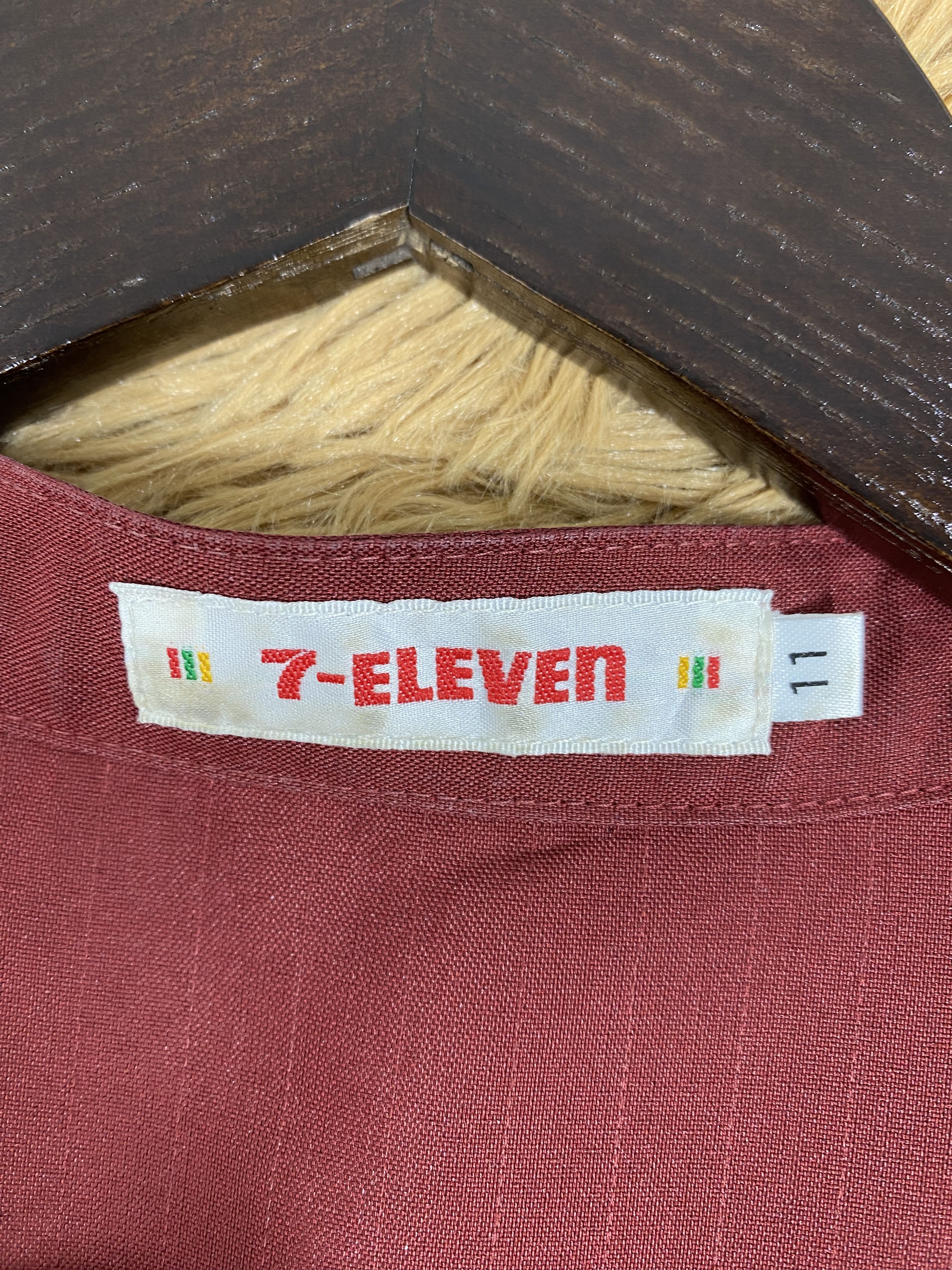 Vintage Vintage & 7 Eleven Zip Up Short Sleeve Shirts PS0185 Size US S / EU 44-46 / 1 - 11 Thumbnail