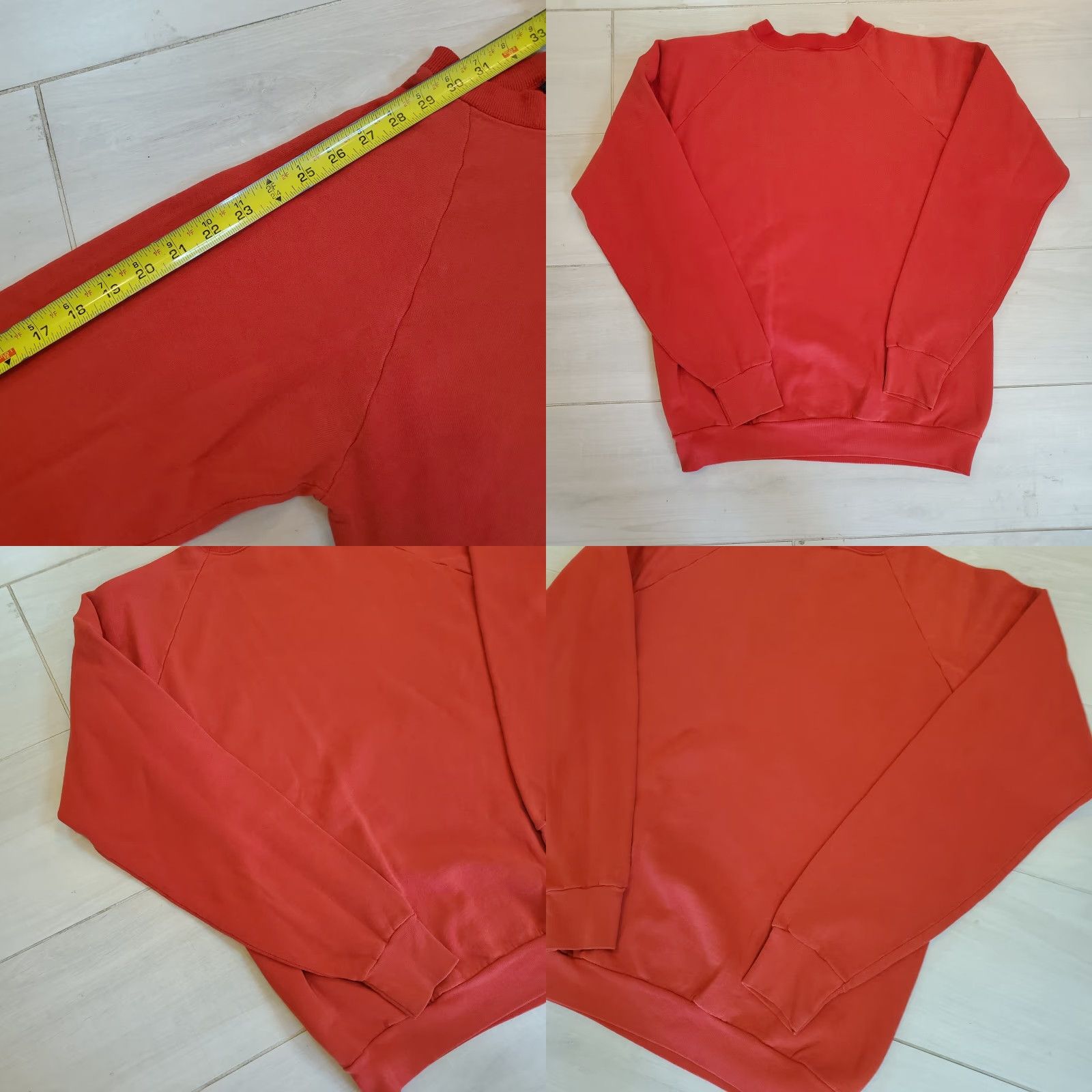 Vintage VINTAGE Screen Stars Sweatshirt Crew Neck Red XL Men Black Tag Made in USA Size US XL / EU 56 / 4 - 8 Thumbnail