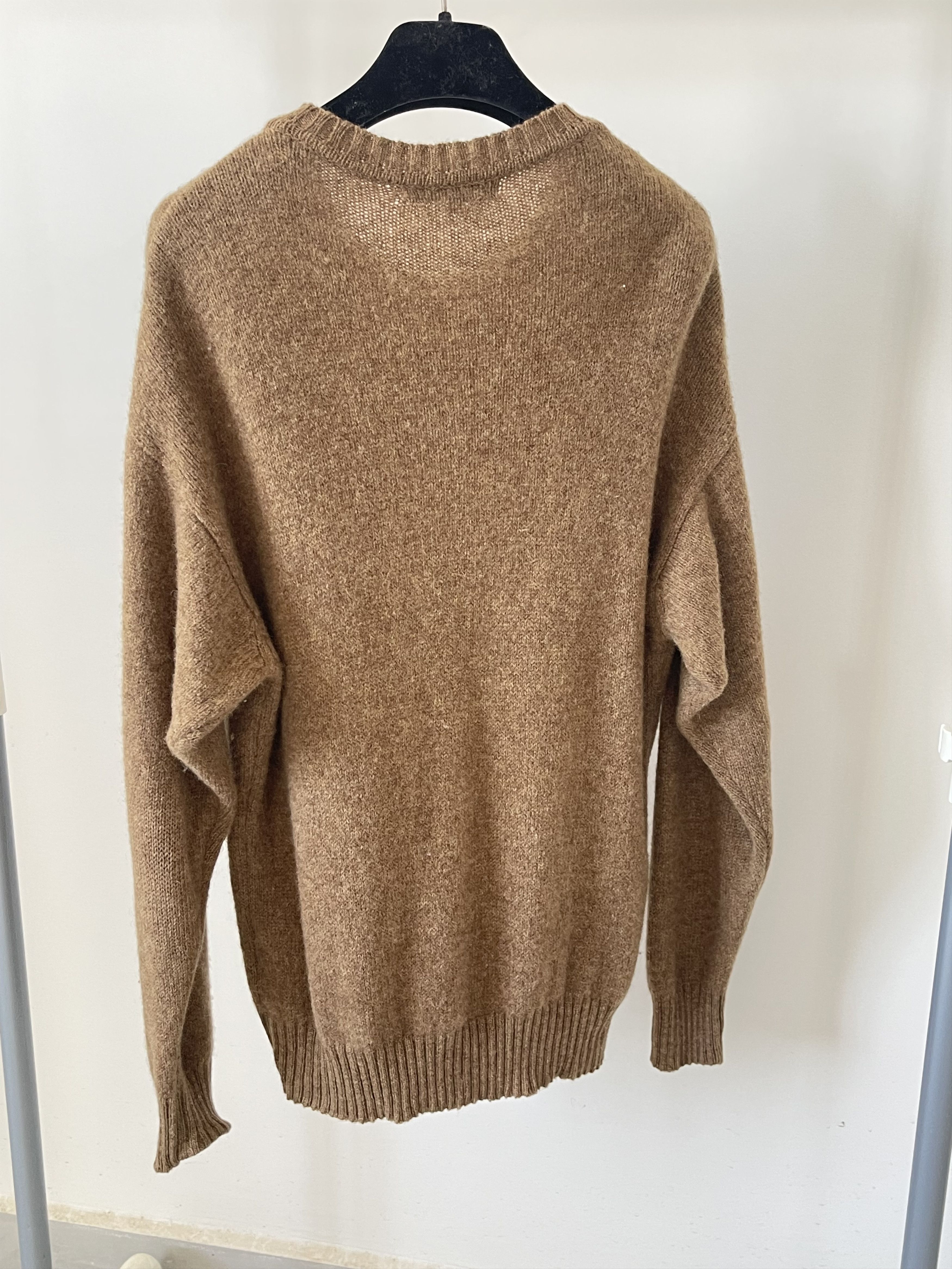 Burberry 🔥Burberry knitted heavy wool jumper sweater camel size M Size US M / EU 48-50 / 2 - 7 Thumbnail