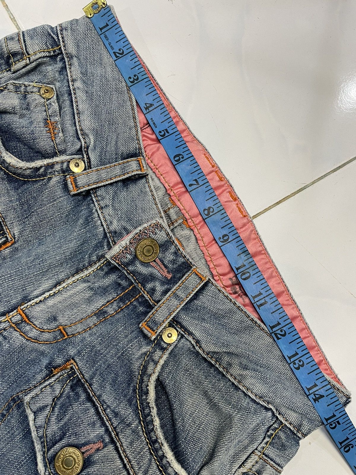 If Six Was Nine Flared Japanese Brand Jeans Size US 29 - 9 Thumbnail
