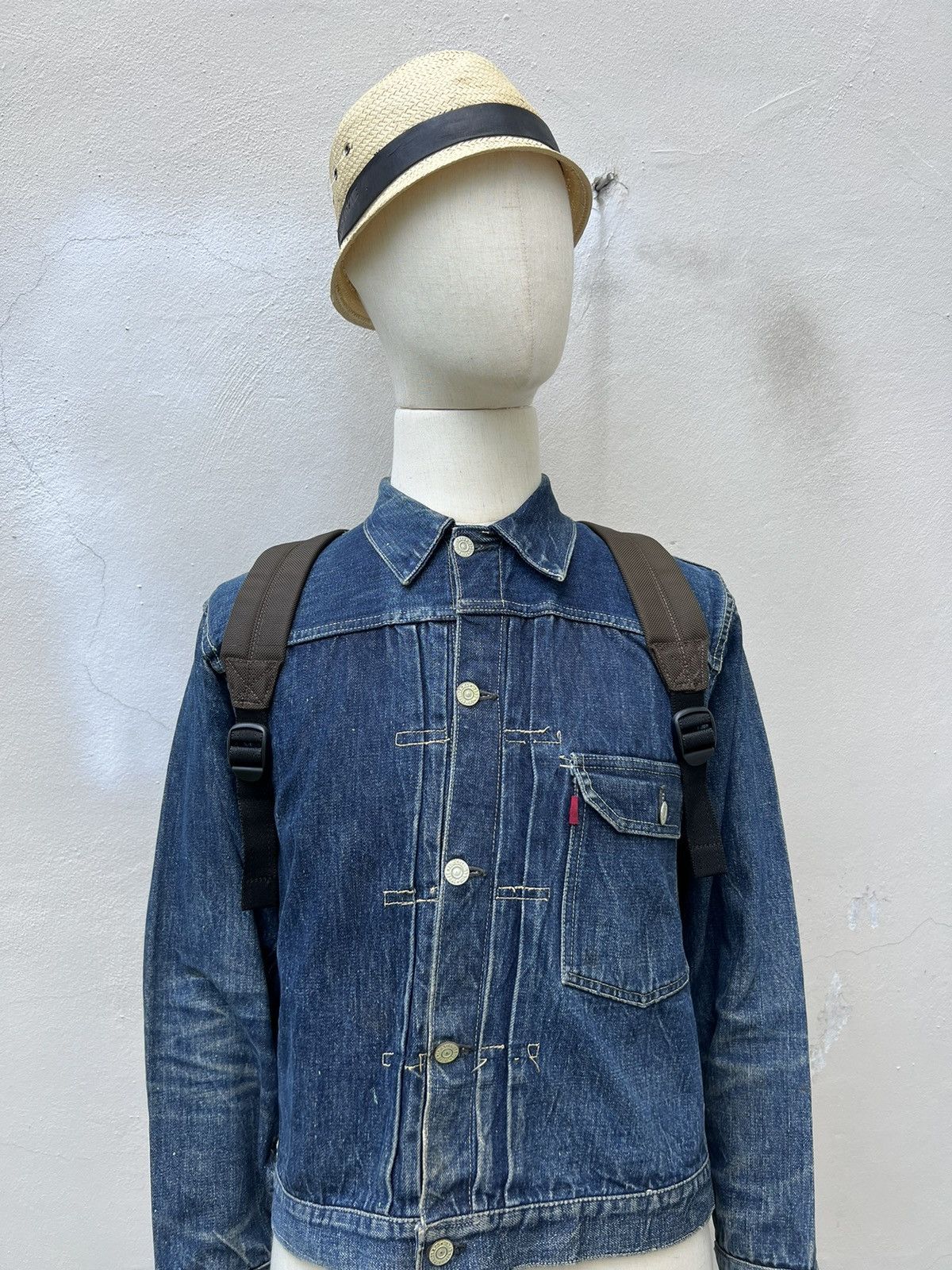 Vintage Vintage Sazaby Japan Waxed Backpack Bag Size ONE SIZE - 4 Thumbnail