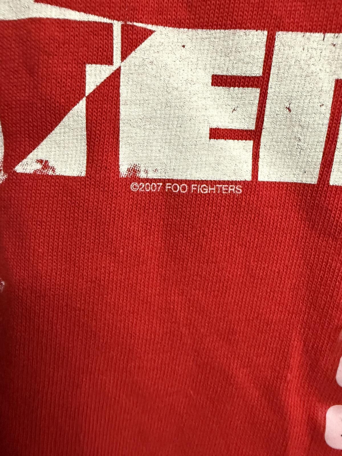 Anvil Foo Fighters Red Lightning Bolt T-shirt - 2007 Never Worn XL Size US XL / EU 56 / 4 - 4 Thumbnail