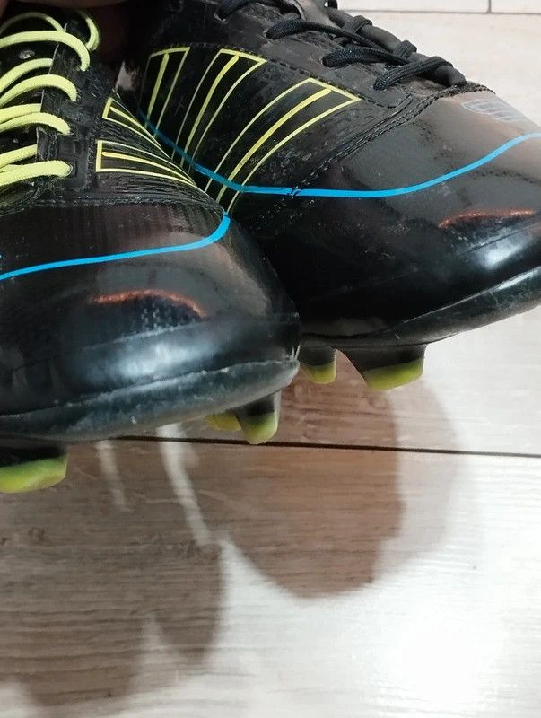 Adidas Adidas Adipower Predator SL TRX Fg Black Electricity Sharp42 Size US 8.5 / EU 41-42 - 7 Thumbnail