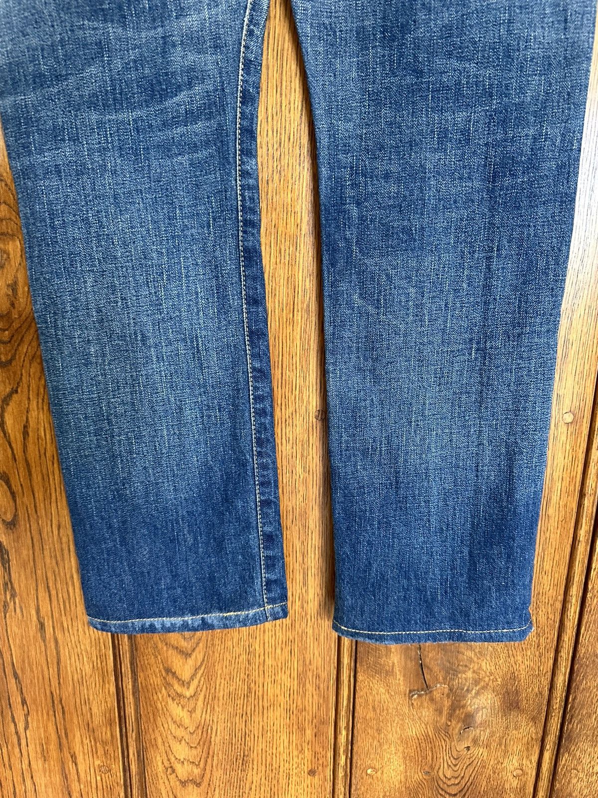 Saint Laurent Paris SS21 $890 Saint Laurent selvedge blue denim jeans 32 Size US 32 / EU 48 - 21 Thumbnail