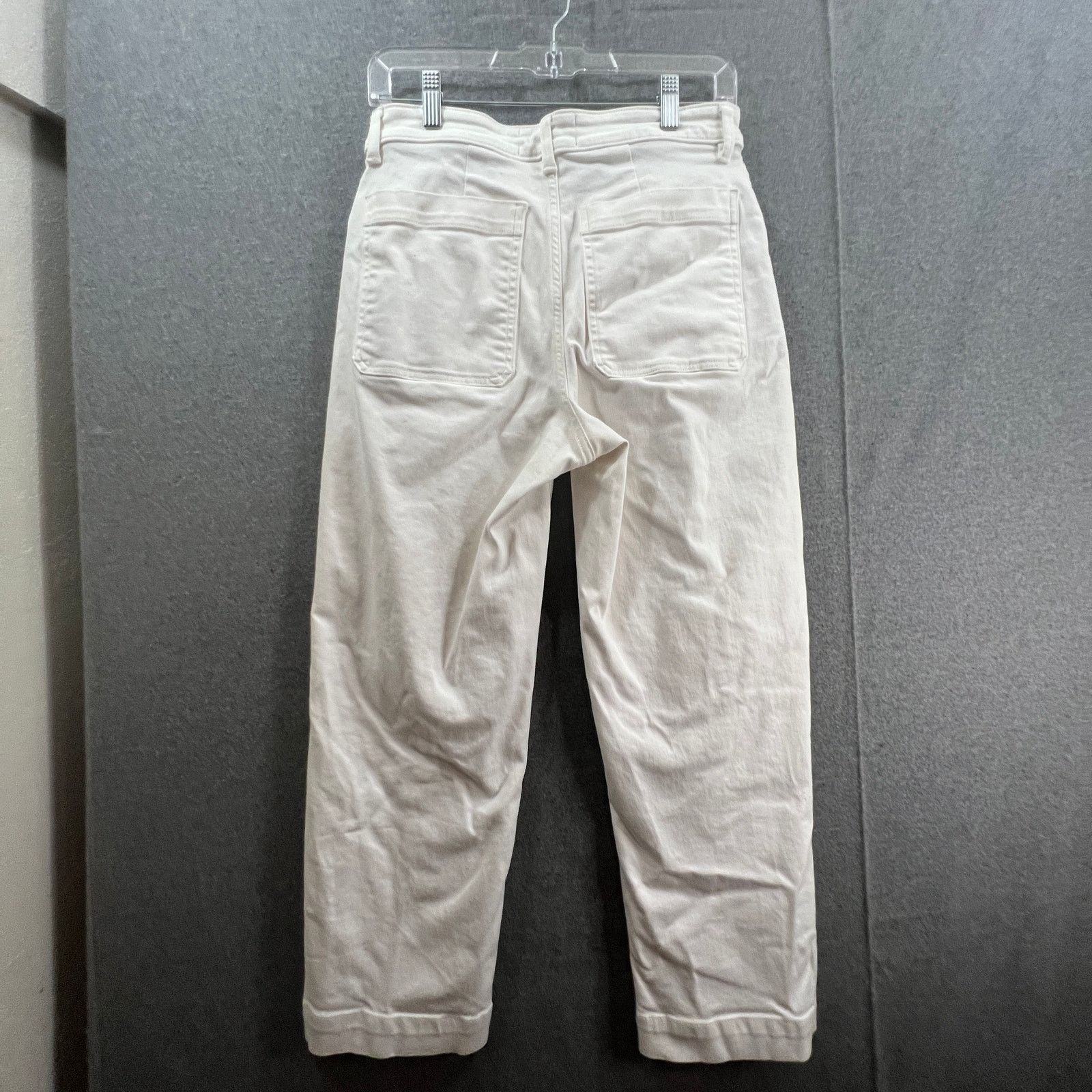 Everlane Everlane Women's Pants Size 8 White Jeans Size 30" / US 8 / IT 44 - 2 Thumbnail