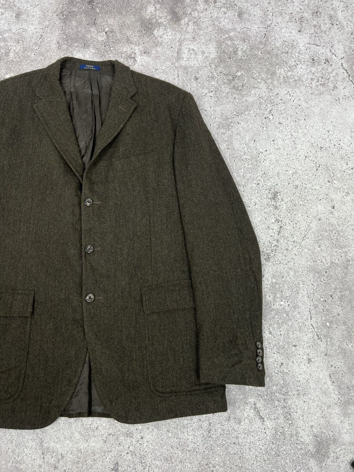 Polo Ralph Lauren Polo Ralph Lauren Wool Blazer Jacket Button Size 44R - 3 Thumbnail