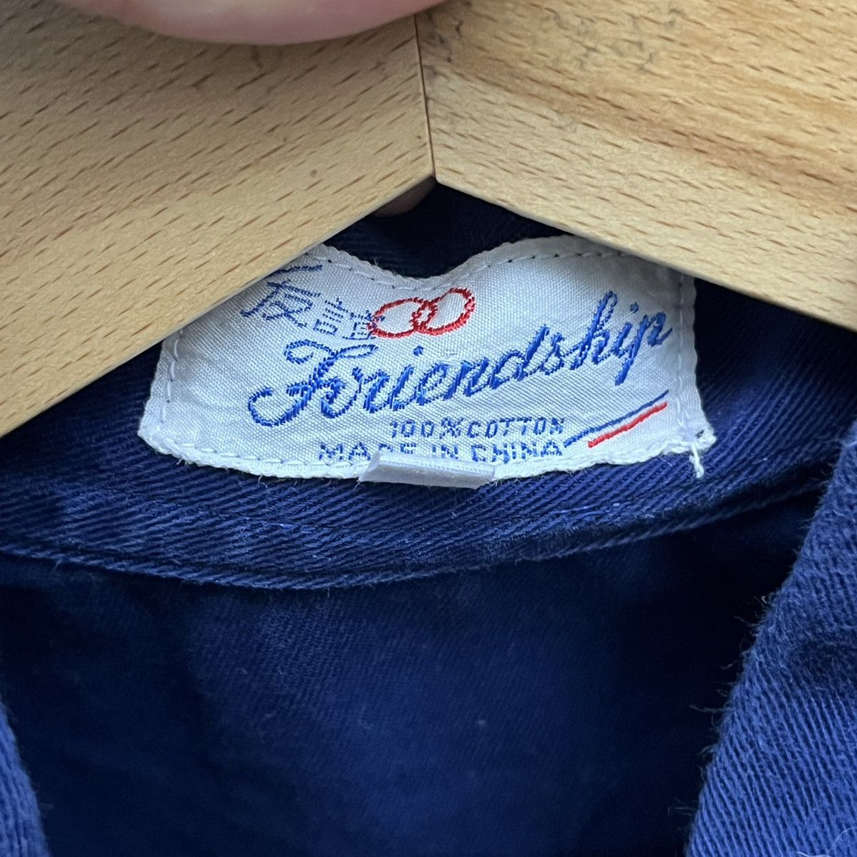 Le Laboureur × Massimo Osti × Vintage Vintage 90s Workwear Faded Navy Chore Jacket L EU Military Size US L / EU 52-54 / 3 - 4 Thumbnail