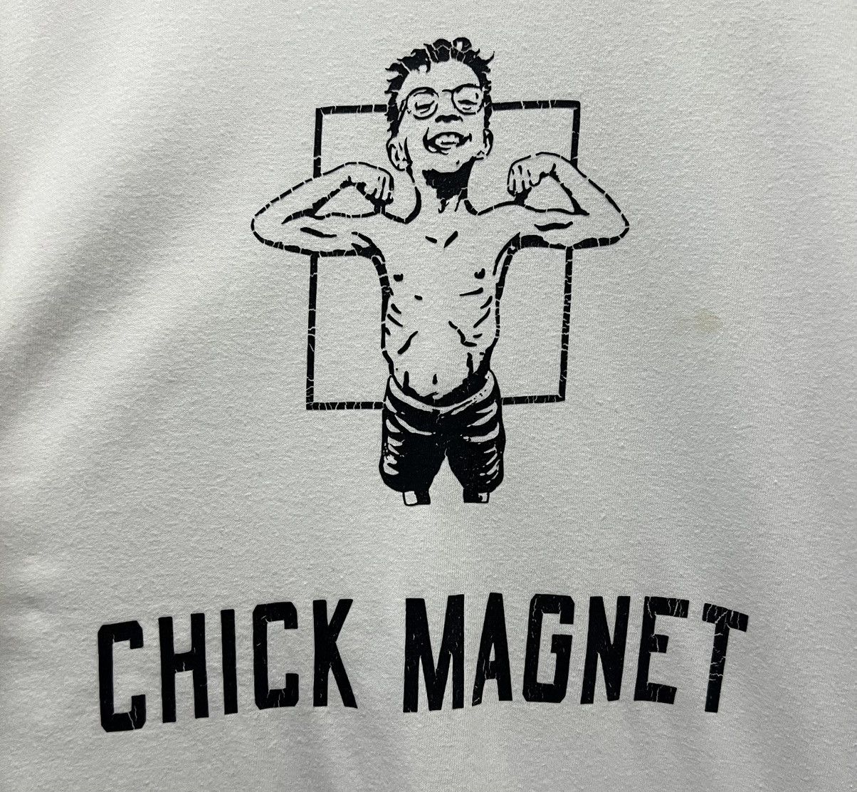 Gildan × Vintage VINTAGE GILDAN HEAVY COTTON CHICK MAGNET SHIRT Size US L / EU 52-54 / 3 - 3 Thumbnail