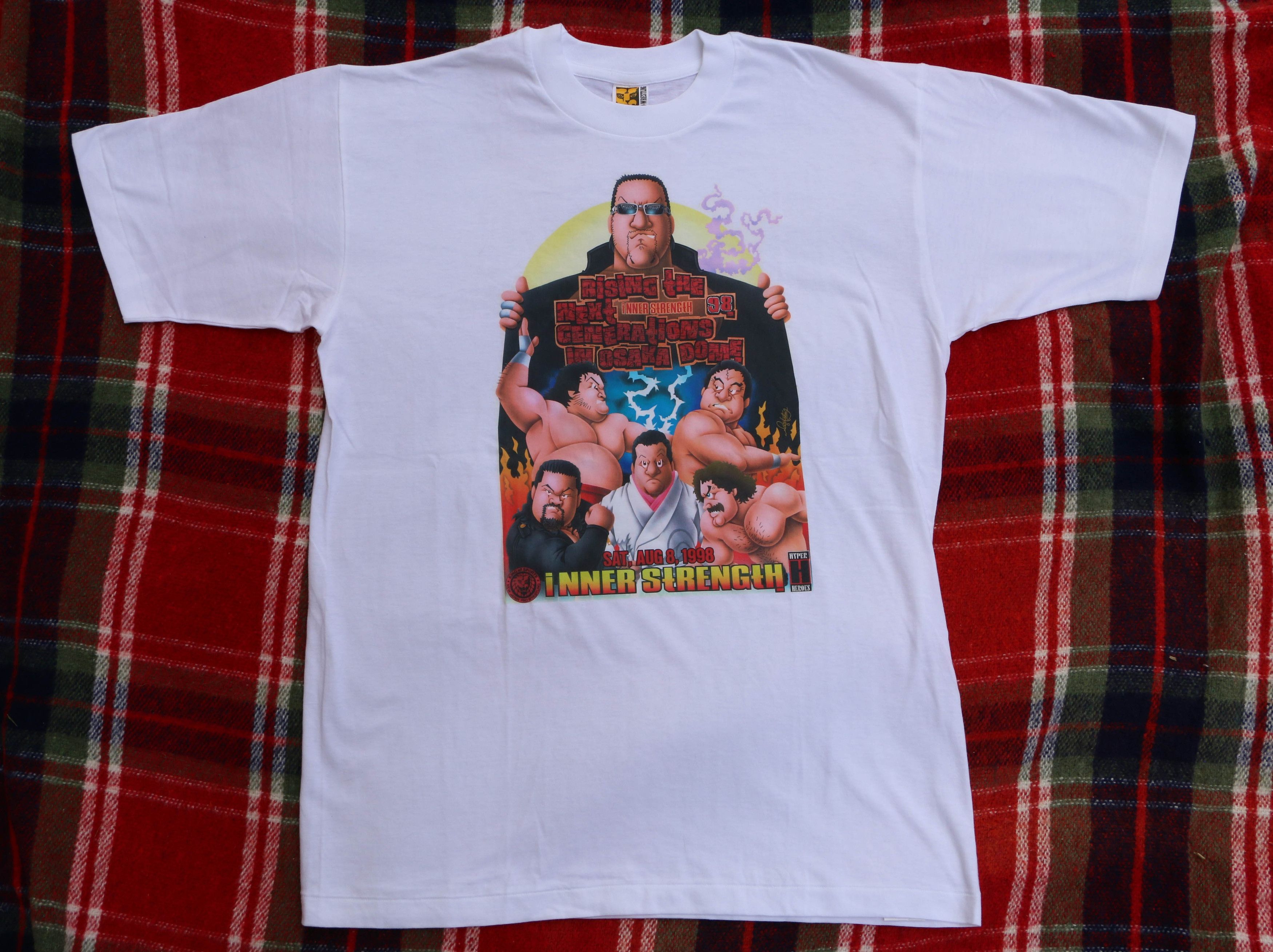 Masahiro Chono NJPW Osaka Dome T-Shirt 1998