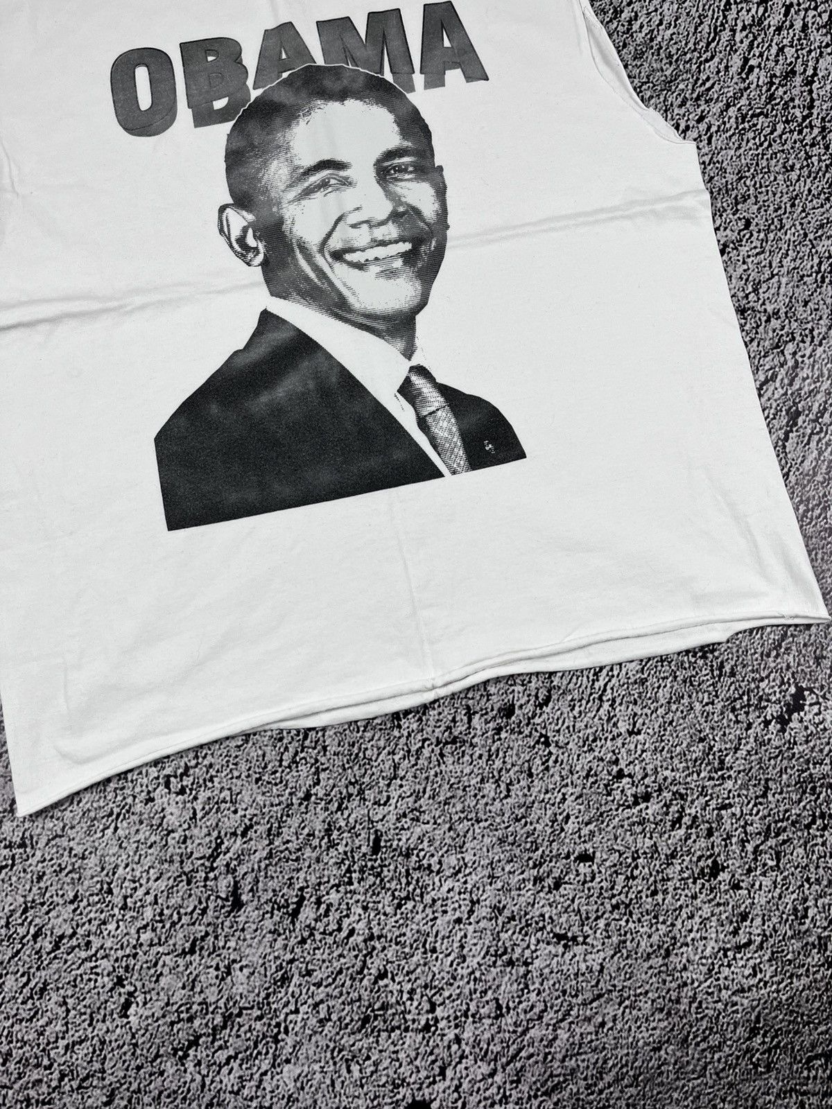 Band Tees Vintage Y2K Obama logo custom tank top streetwear size M Size US M / EU 48-50 / 2 - 6 Thumbnail