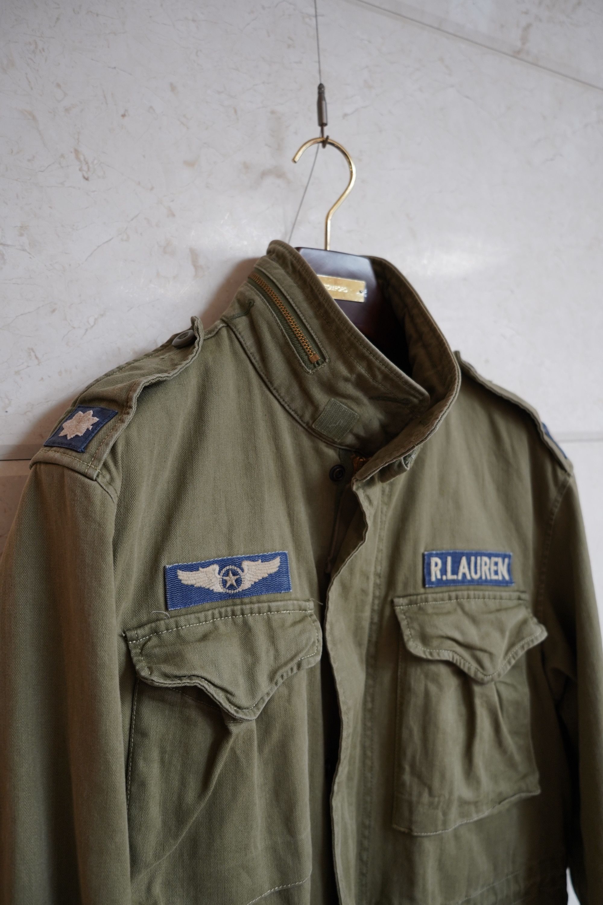 Polo Ralph Lauren Polo Ralph Lauren Military Field Jacket / Major Jacket / M Size US M / EU 48-50 / 2 - 2 Thumbnail
