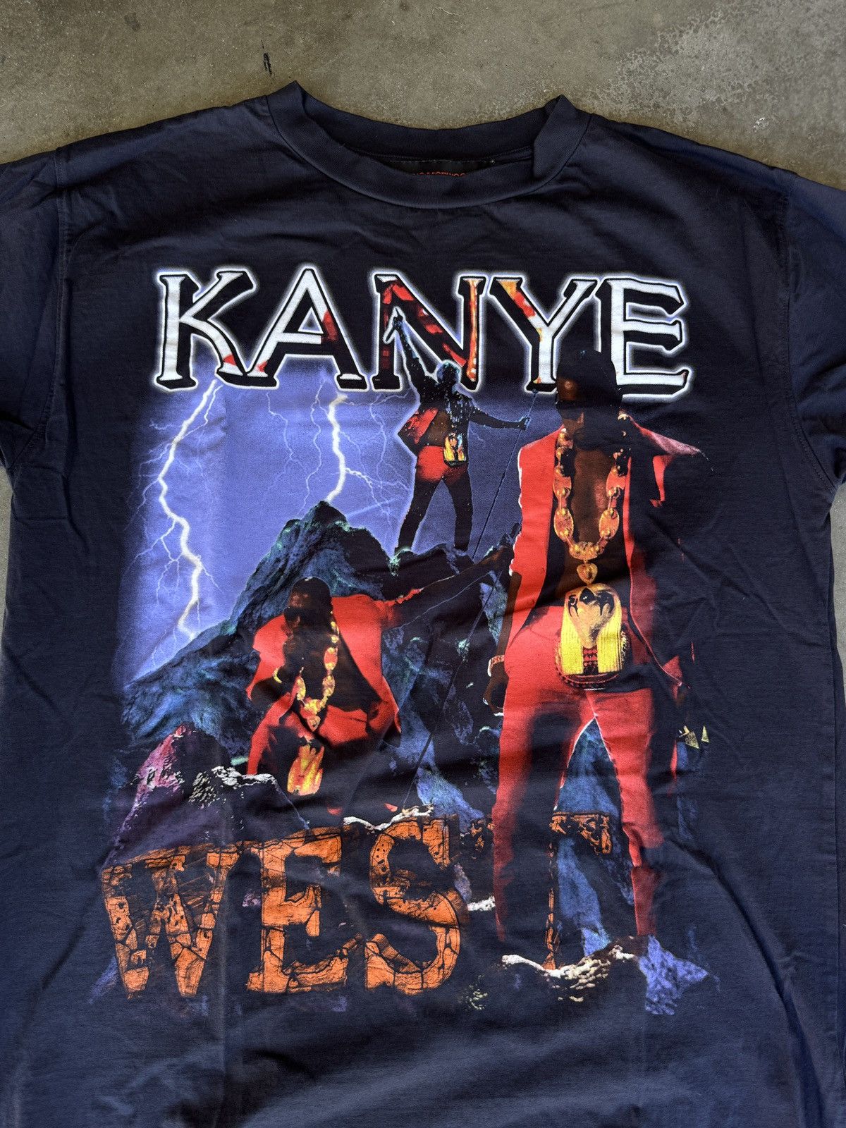 Marino Morwood 2019 Marino Morwood Kanye West MBDTF Rap Tee Shirt Size US L / EU 52-54 / 3 - 3 Thumbnail