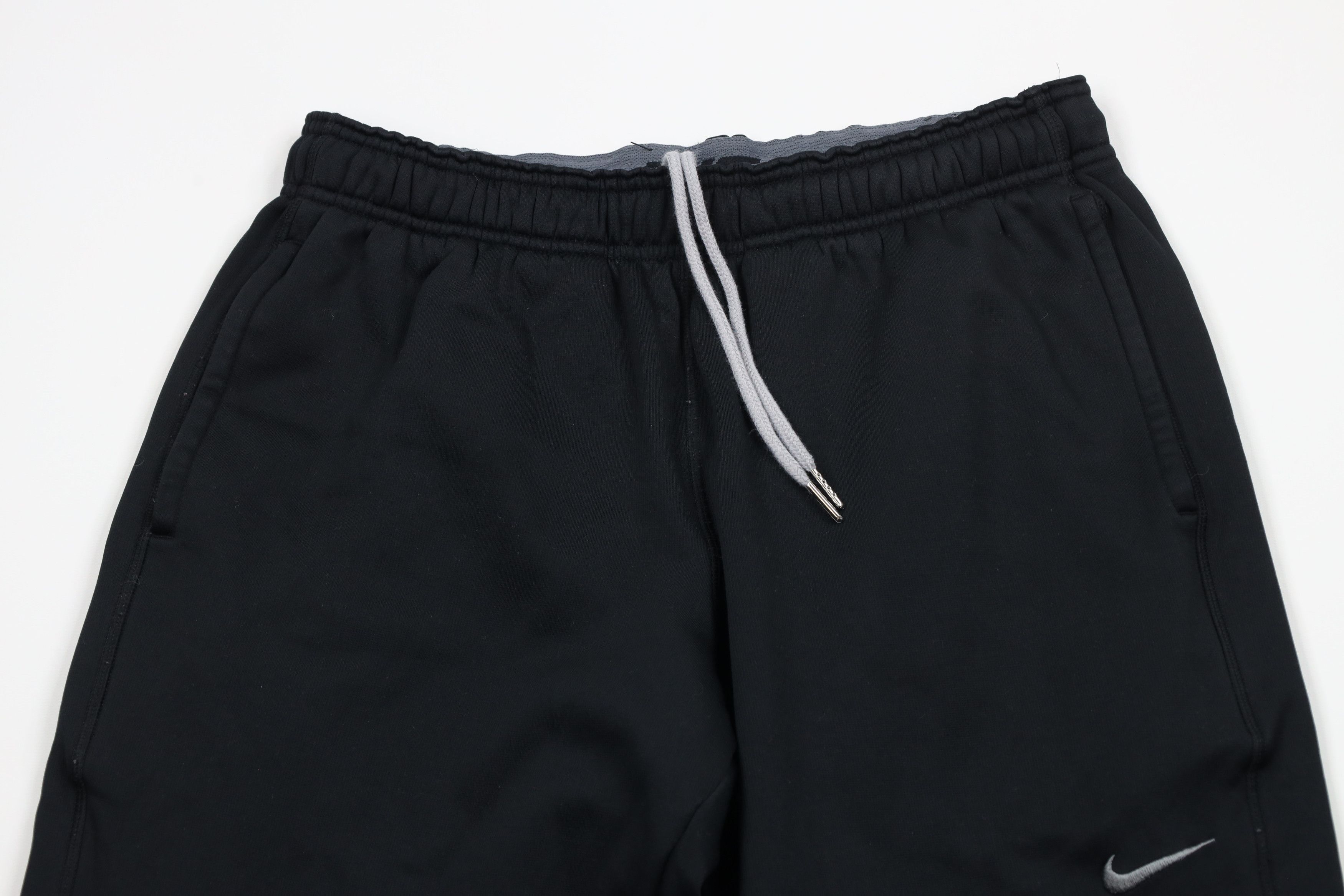 Nike × Vintage Vintage Nike Travis Scott Mini Swoosh Wide Leg Sweatpants Size US 34 / EU 50 - 2 Thumbnail