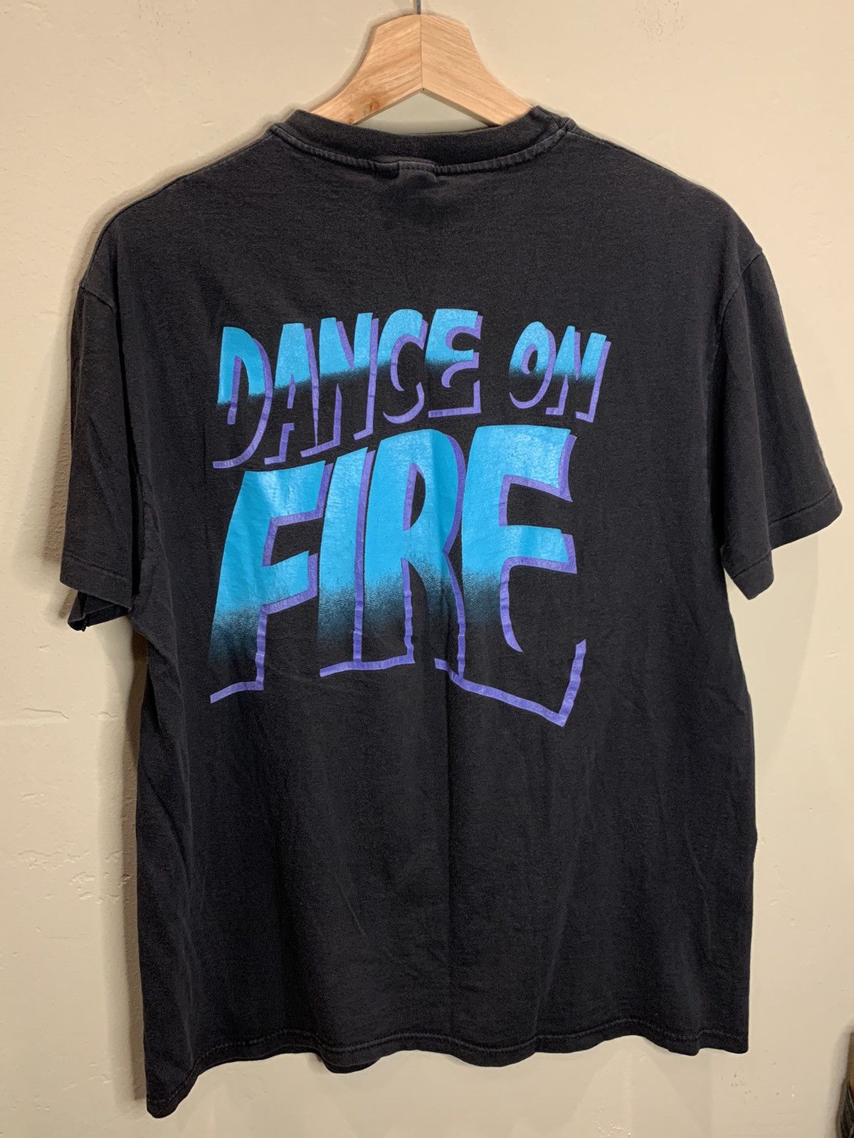 M 1990 The Doors Jim Morrison Tour Band popular Shirt. Dance On Fire.