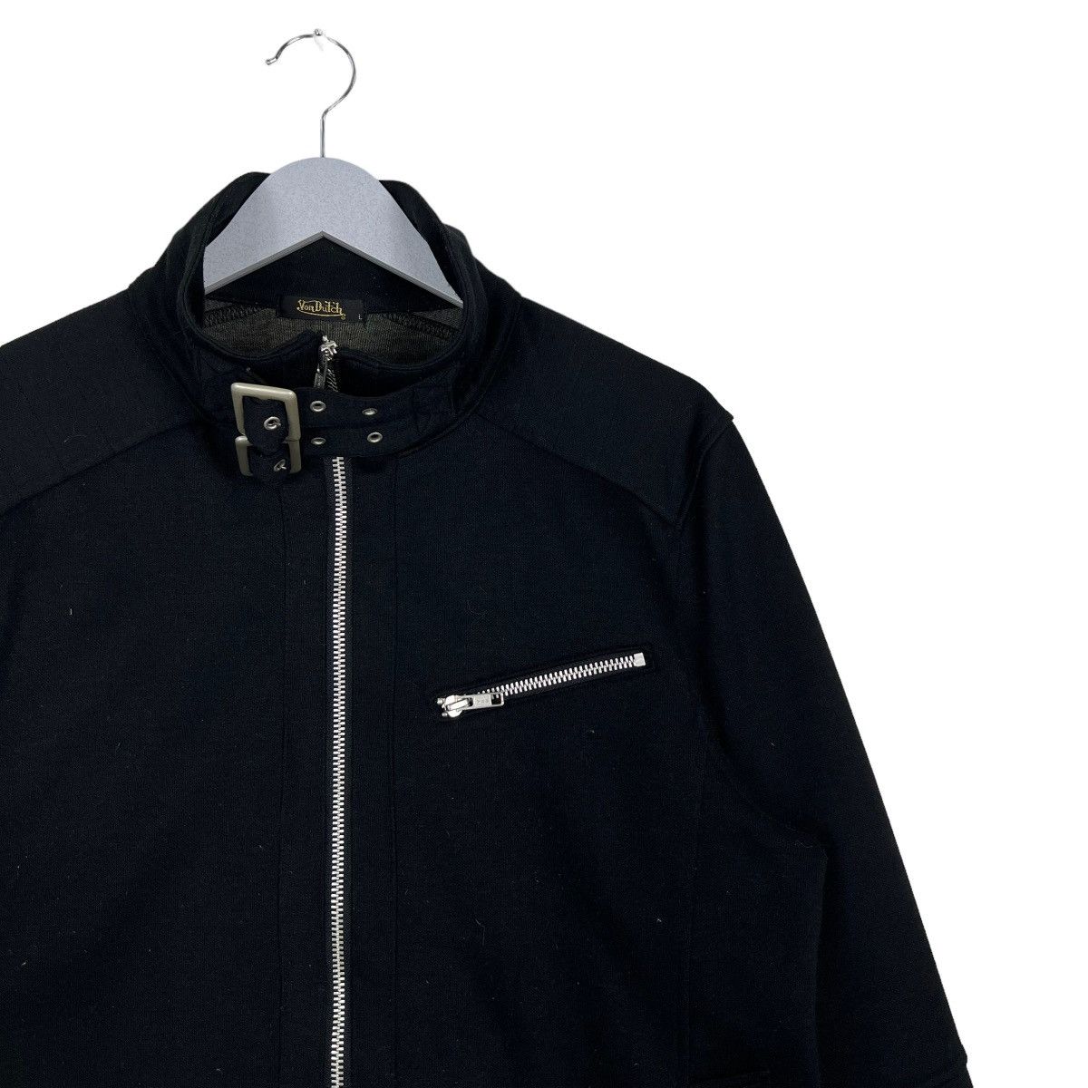 Von Dutch 🔥 VON DUCTH COTTON RIDER MOTO BOMBER JACKET Size US L / EU 52-54 / 3 - 6 Thumbnail